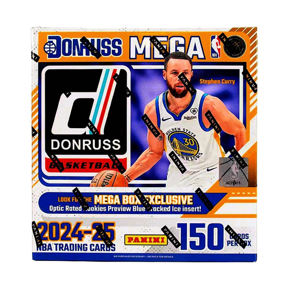 2024-25 Panini Donruss Basketball NPP Mega Box “Blue Cracked Ice”