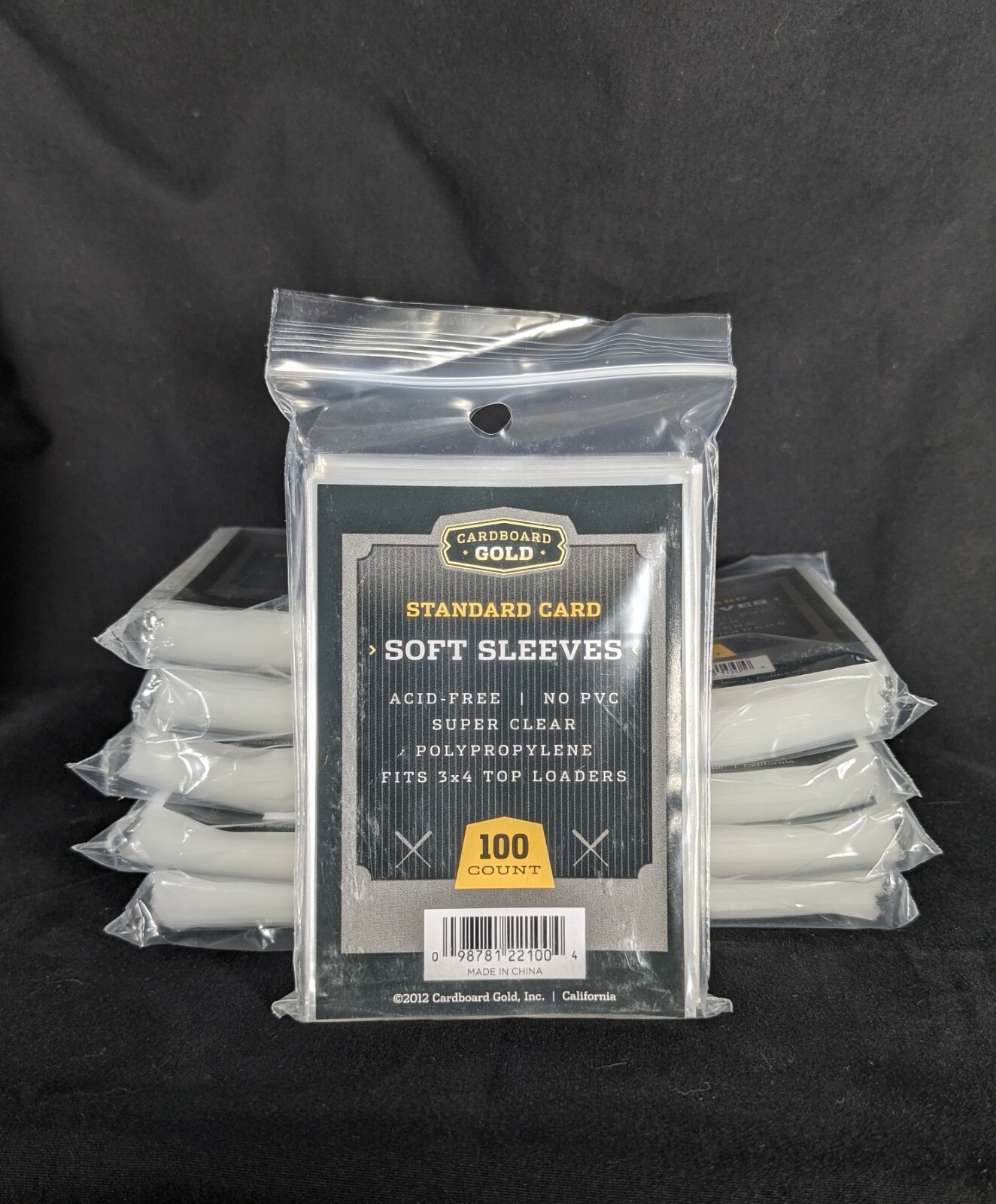 1000 Cardboard Gold Standard Sports Pokemon Magic Card Soft Sleeves