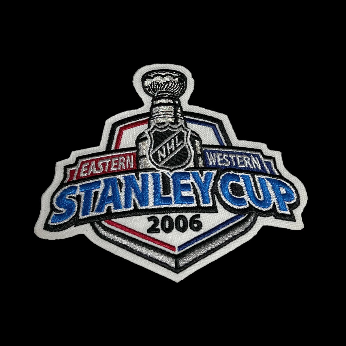 2006 NHL Stanley Cup Jersey Patch Edmonton Oilers Vs Carolina Hurricanes
