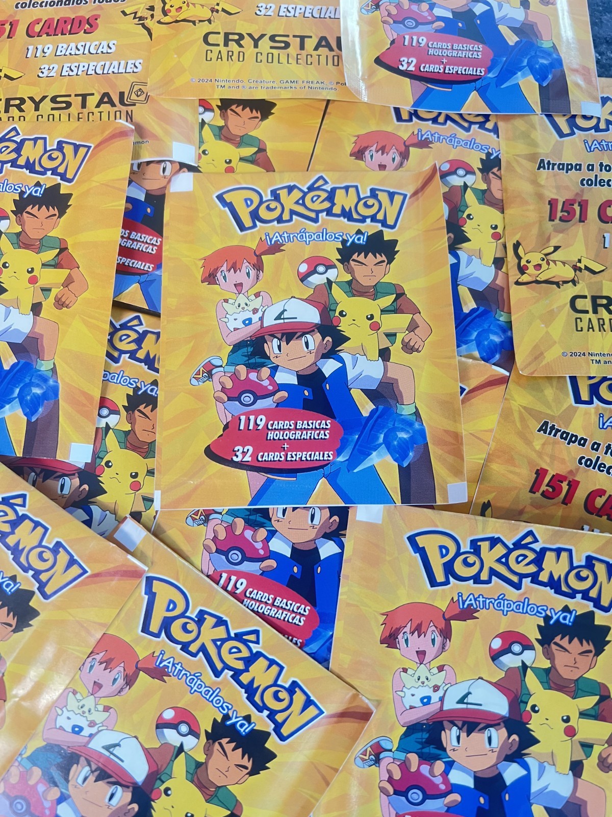 2025 POKEMON Crystal Card Collection ( 1 Pack ) 5 Cards US SELLER