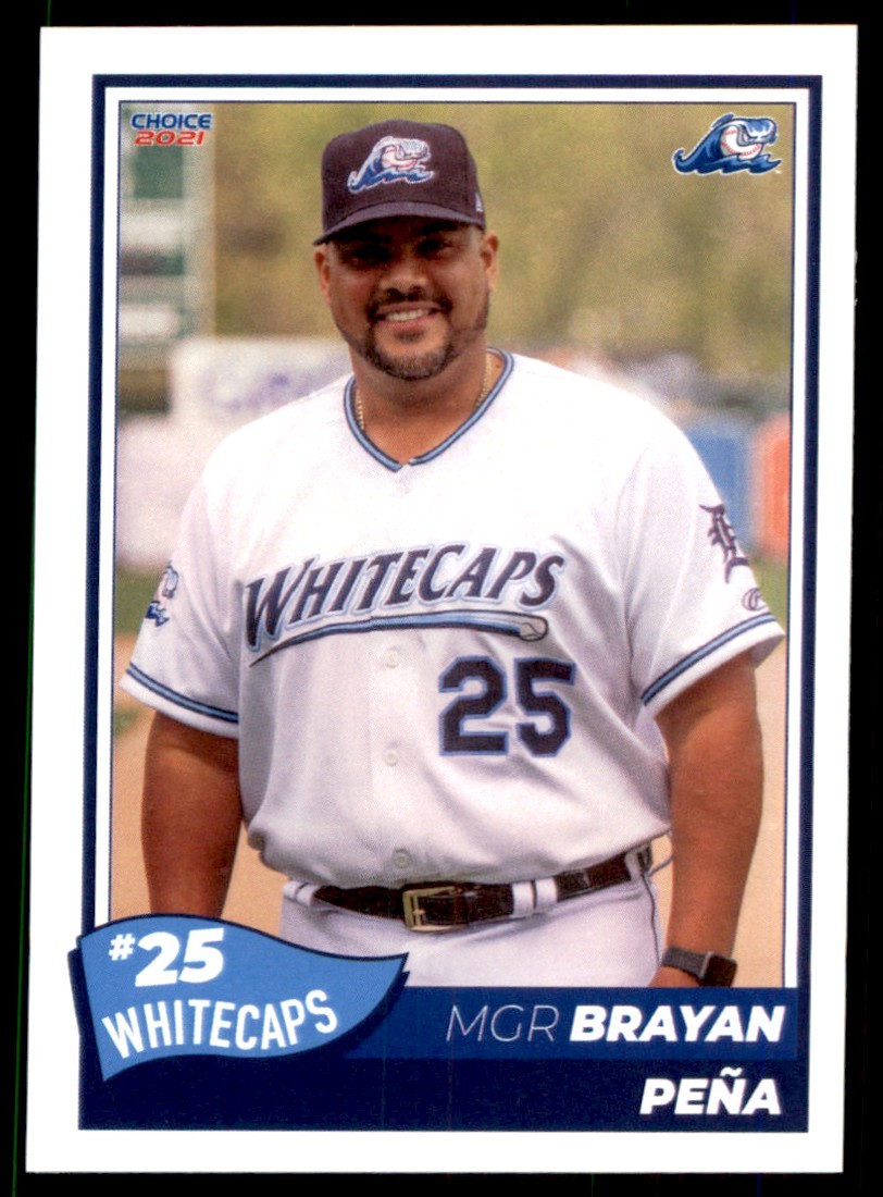 2021 Choice Marketing Inc Brayan Pena West Michigan Whitecaps #30 | Cuba