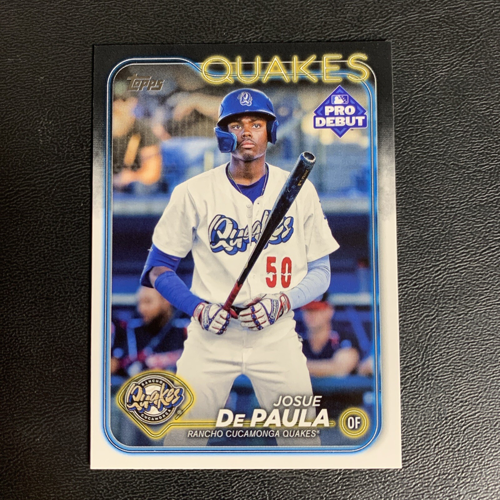 2024 Topps Pro Debut Josue De Paula Los Angeles Dodgers