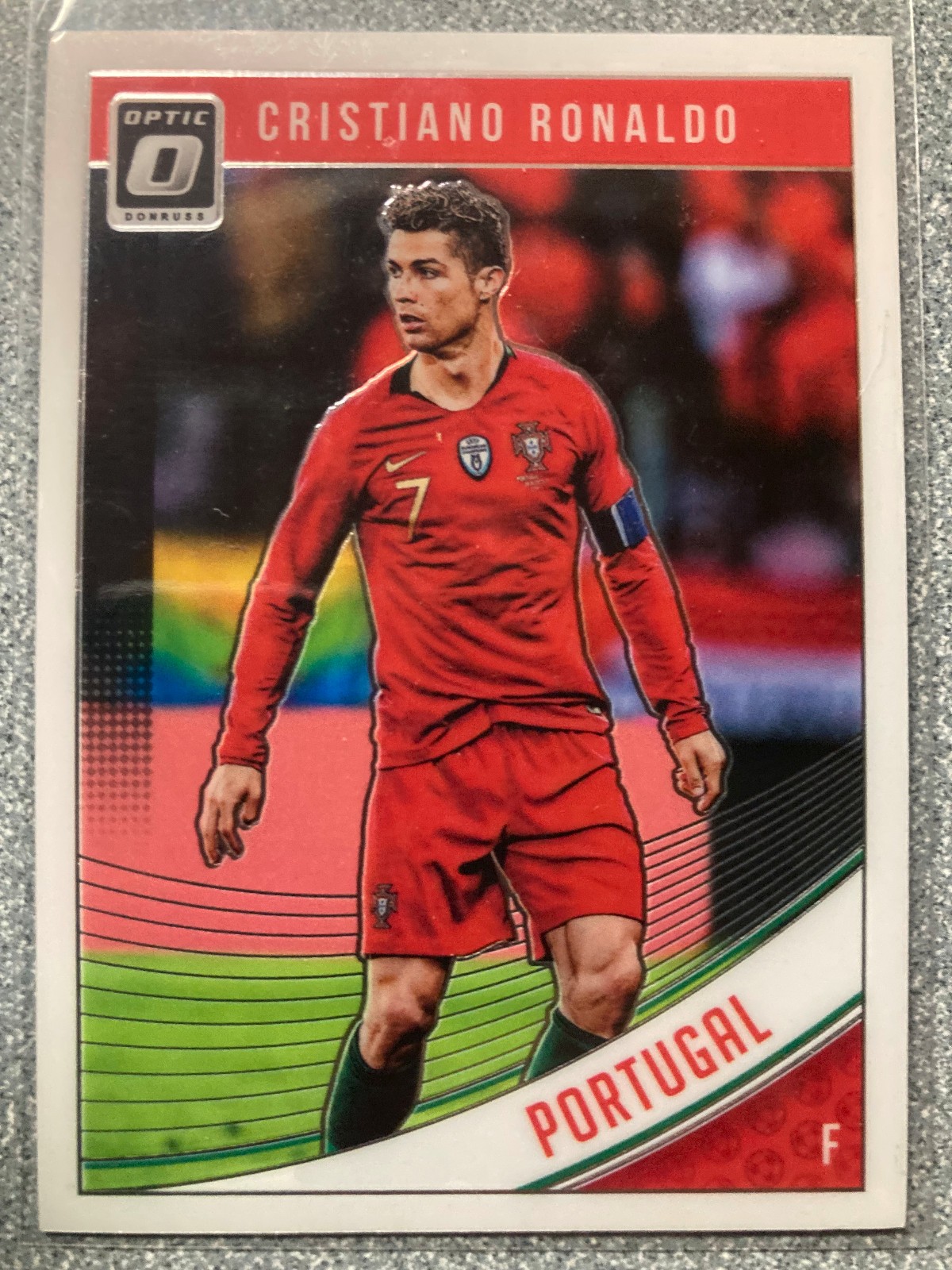 CHRISTIANO RONALDO – 2018-19 DONRUSS OPTIC #158 PORTUGAL 2026 FIFA WORLD CUP