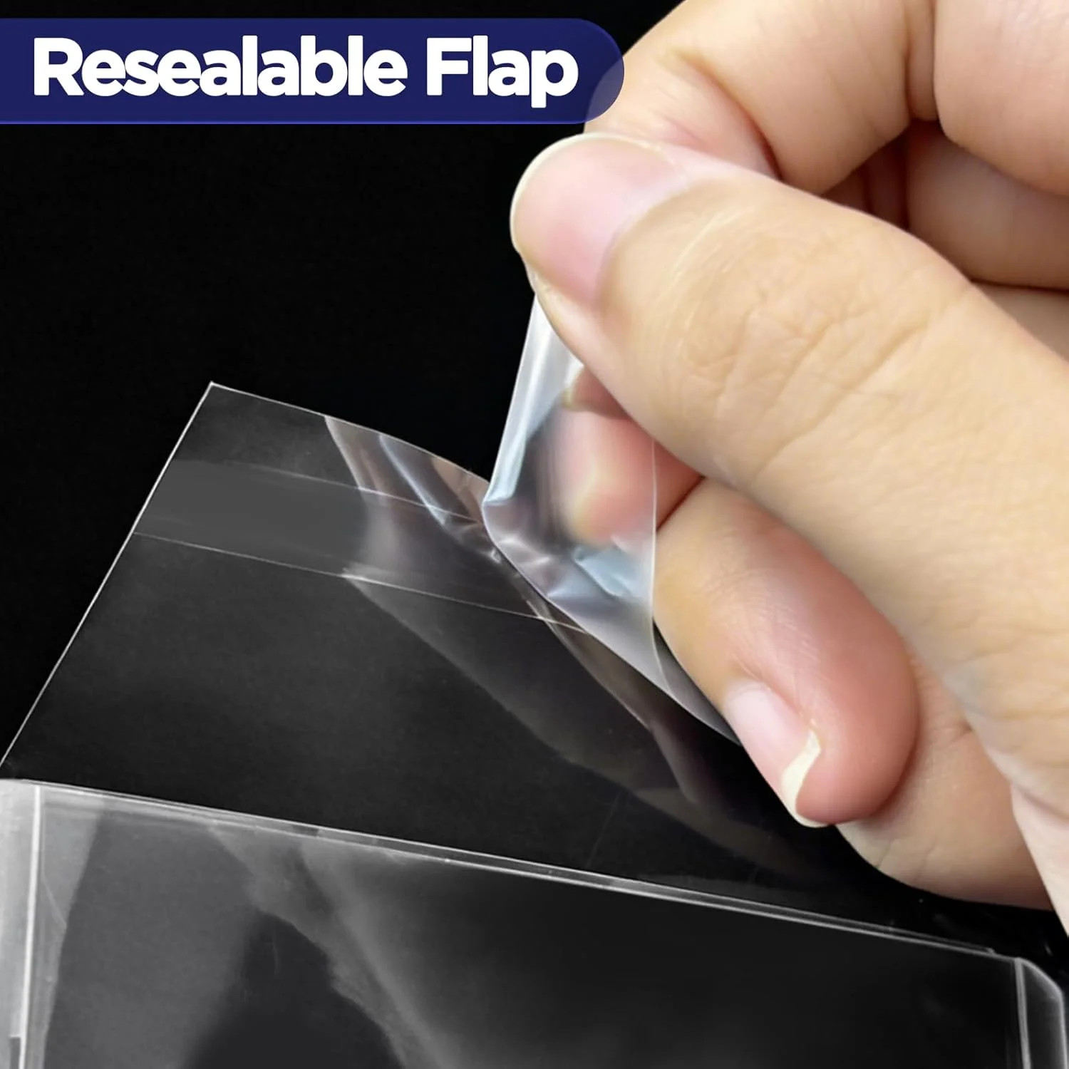 Top Loader Sleeves, Bulk 100/200 / 400 PCS Penny Sleeves for Top Loaders, Reseal