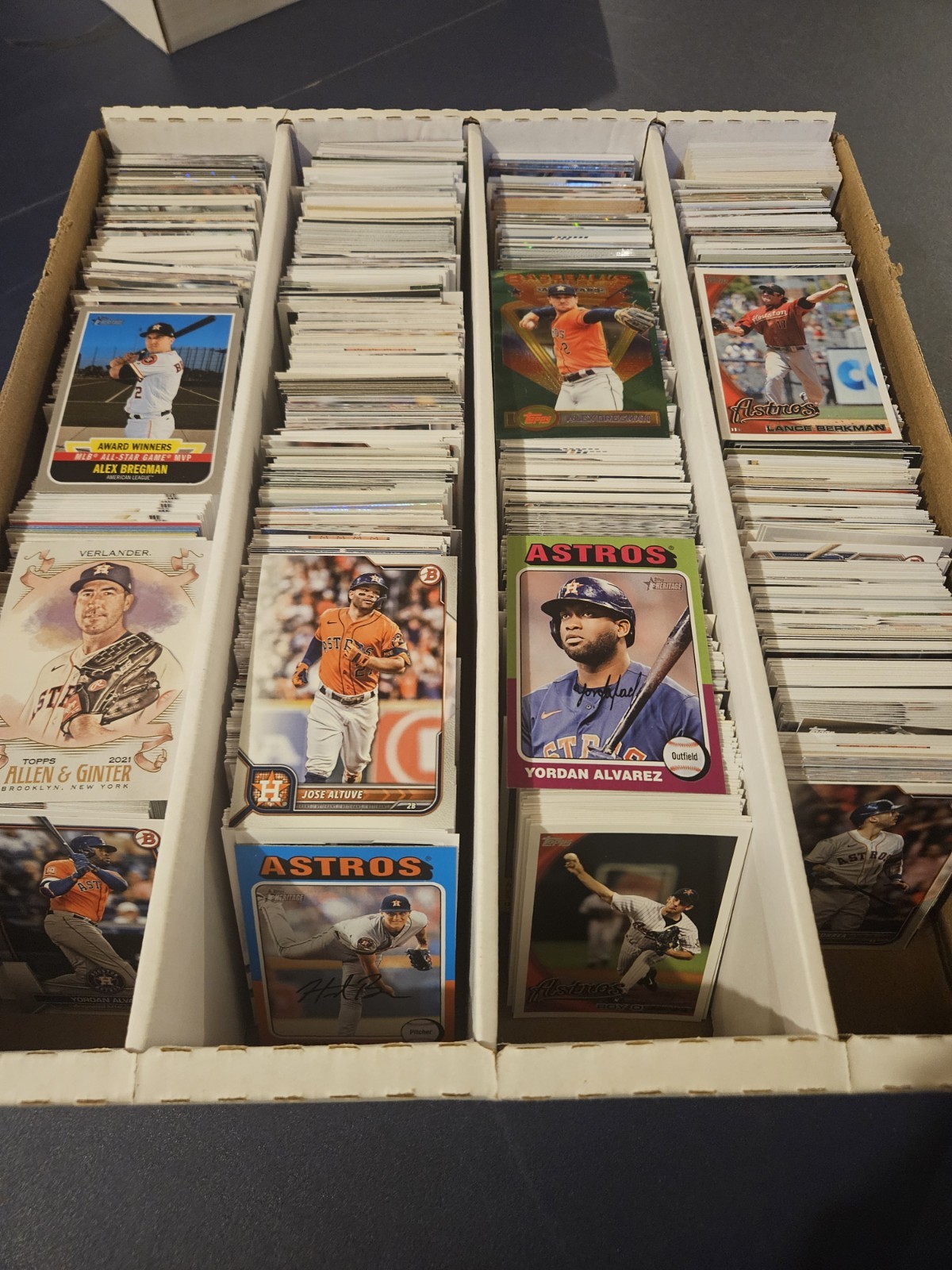 Houston Astros Bulk Modern Lot (2400ct.) See Description