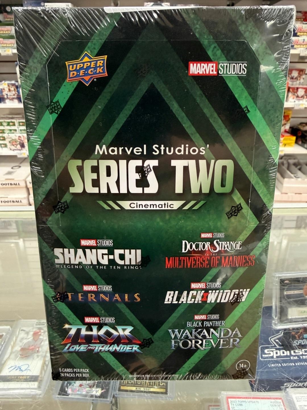 2024 Upper Deck Marvel Series 2 Cinematic HOBBY BOX Look for Auto Factory Sealed