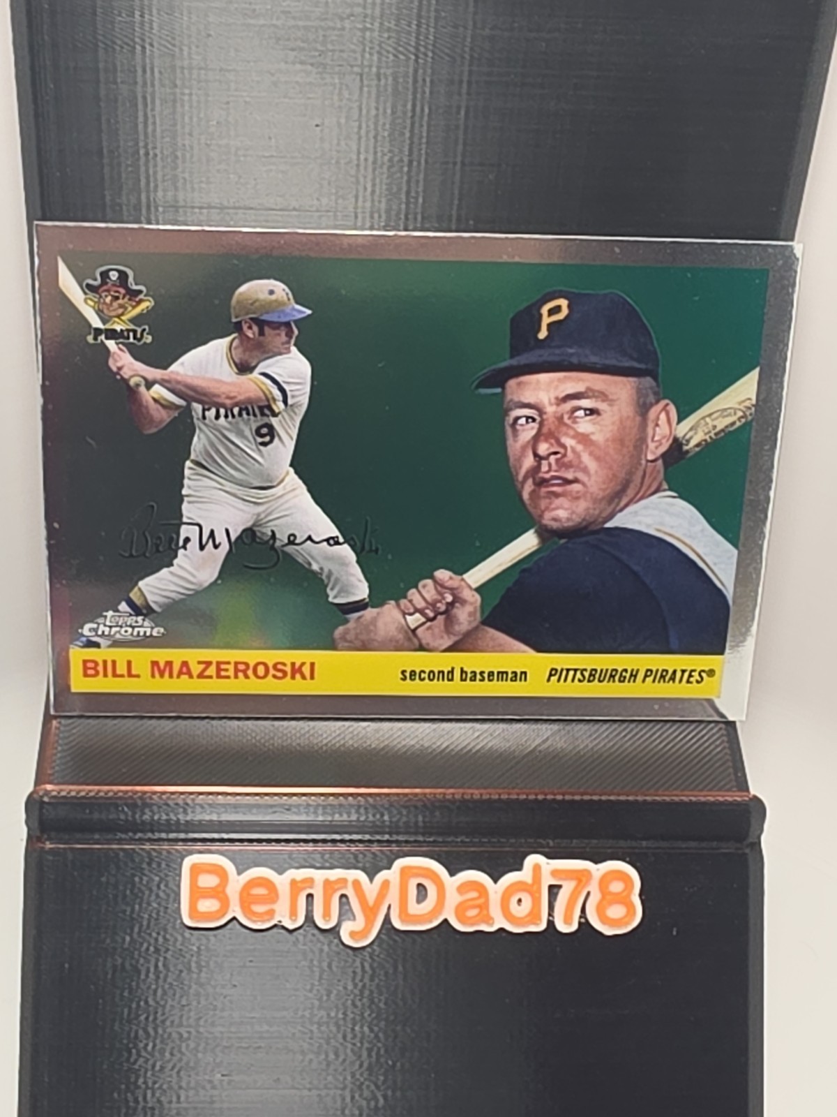 2025 Topps Chrome Platinum – Bill Mazeroski #463 Pittsburgh Pirates