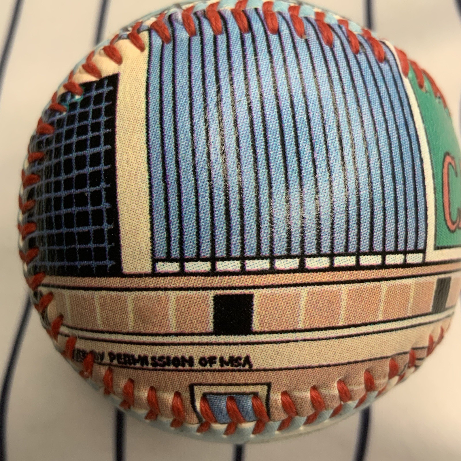 Unforgettaball 1997 Camden Yards Baltimore Orioles souvenir baseball ball