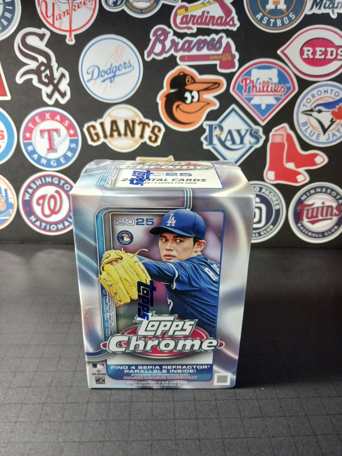 2025 TOPPS CHROME BASEBALL BLASTER
