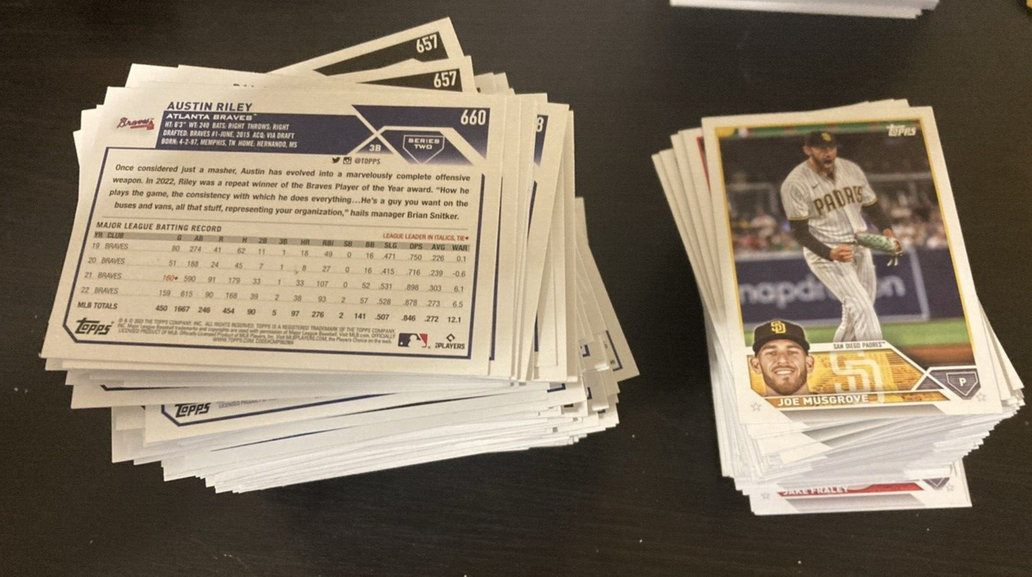 2023 Topps Series 2 Complete Your Set (496 – 660)