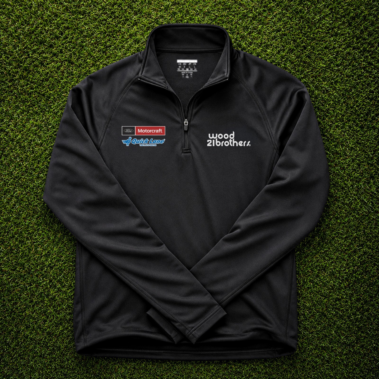 2026 Wood Brothers Racing Quarter Zip Jackets (XL)