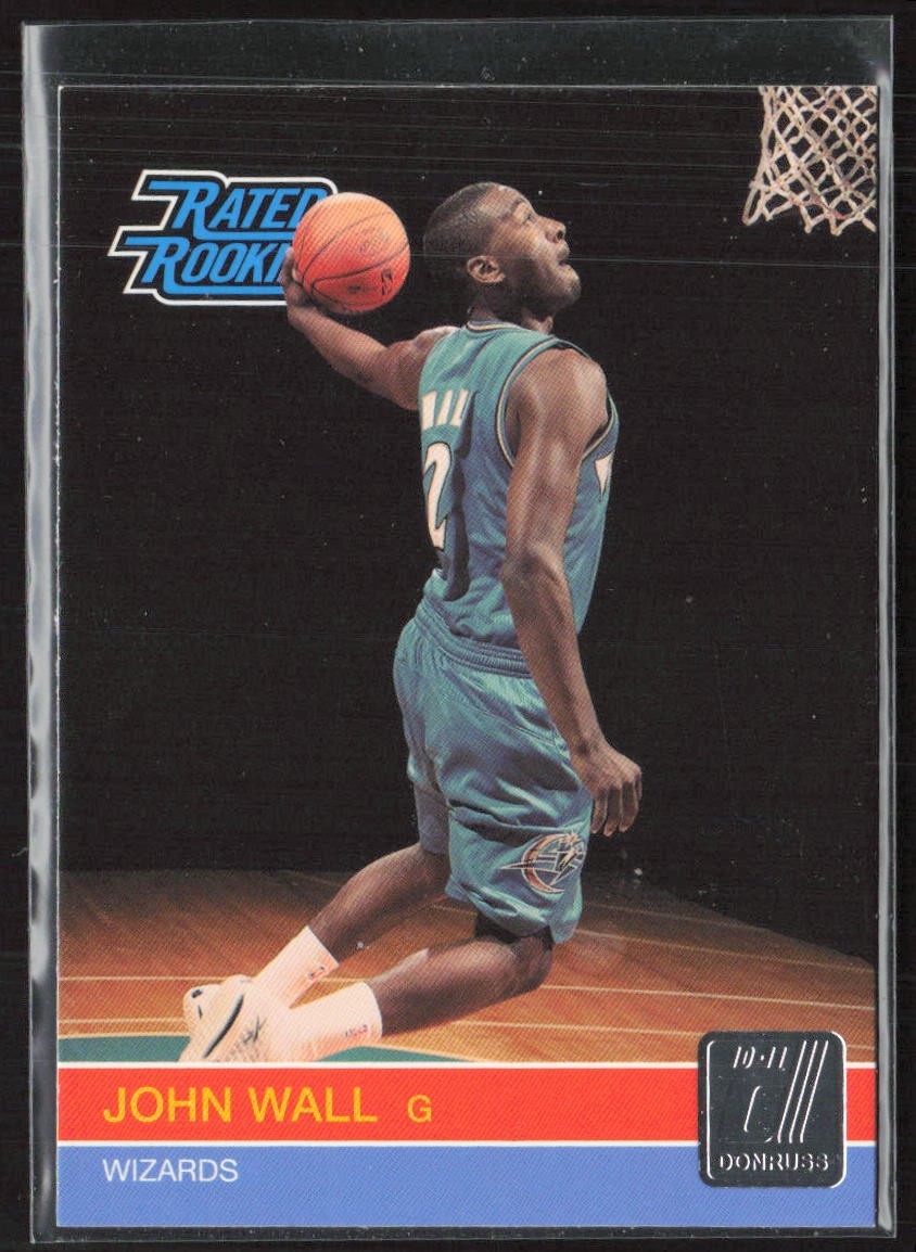 2010-11 Donruss #228 John Wall Washington Wizards RC QTY (A4)