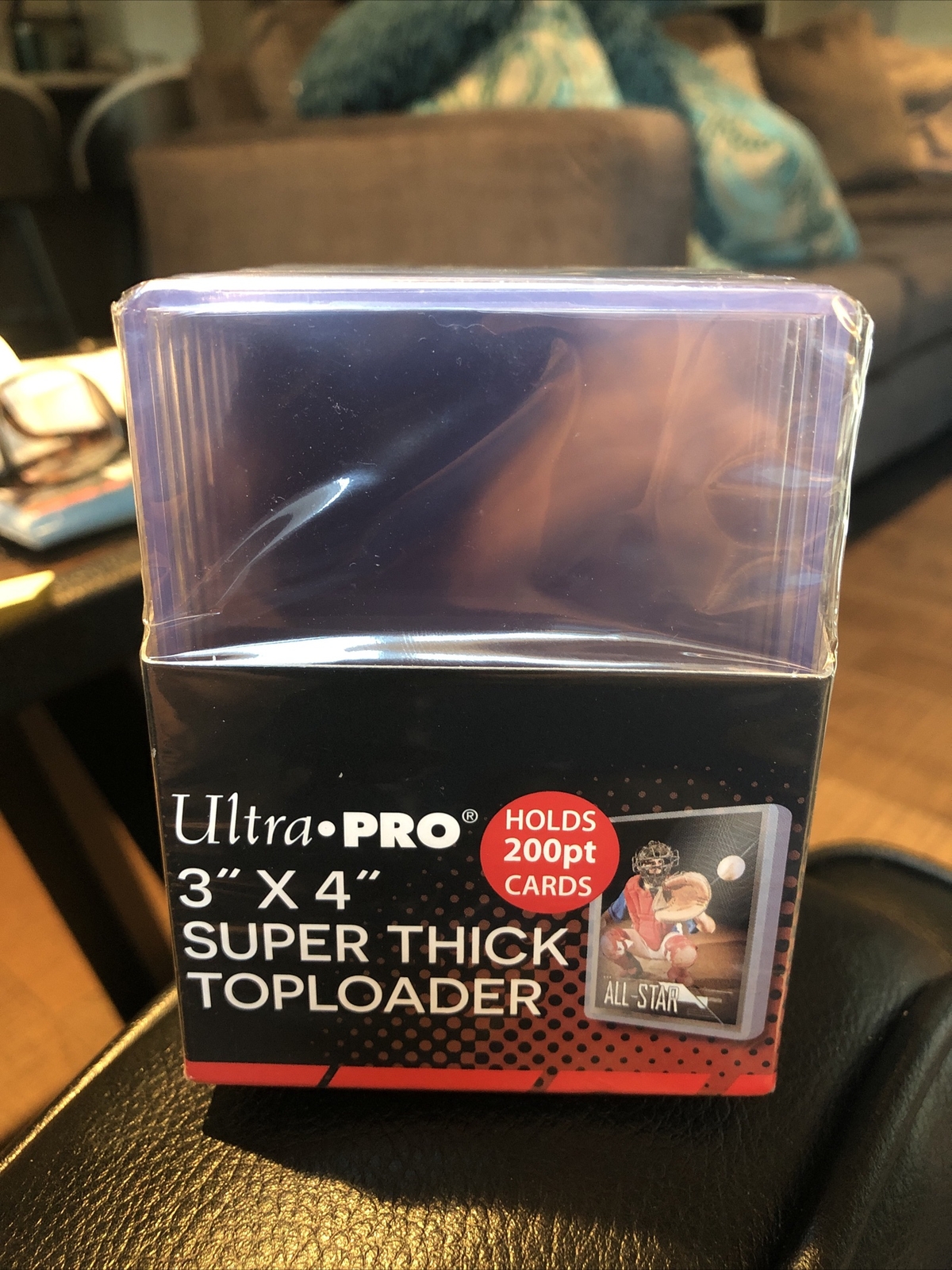 Ultra Pro 3X4 Super Thick Toploaders 1 Pack of 10 for up to 200pt Cards