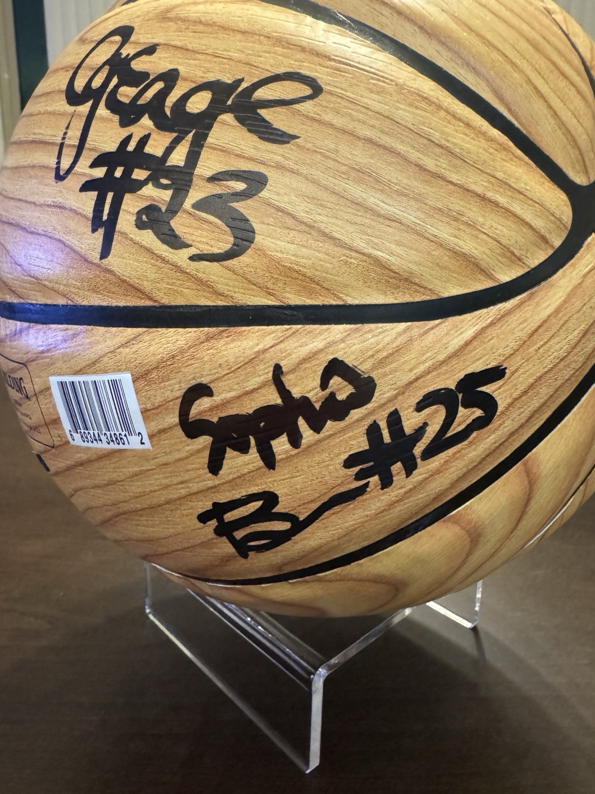 Spalding Phoenix Mercury Basketball Signed by Multiple Players
