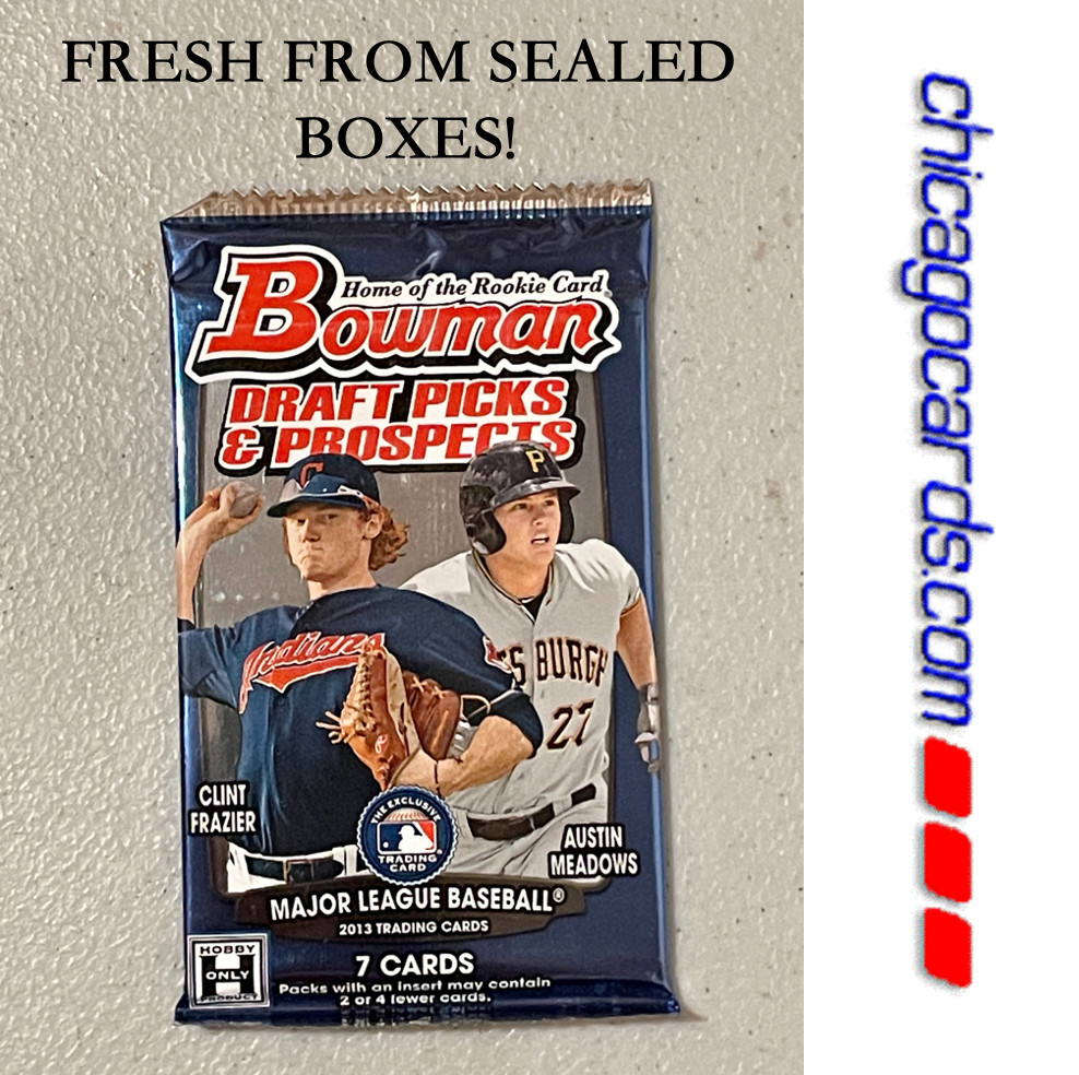 2013 Bowman Draft HOBBY Pack (Aaron Judge Austin Meadows Frazier Chrome AUTO)?