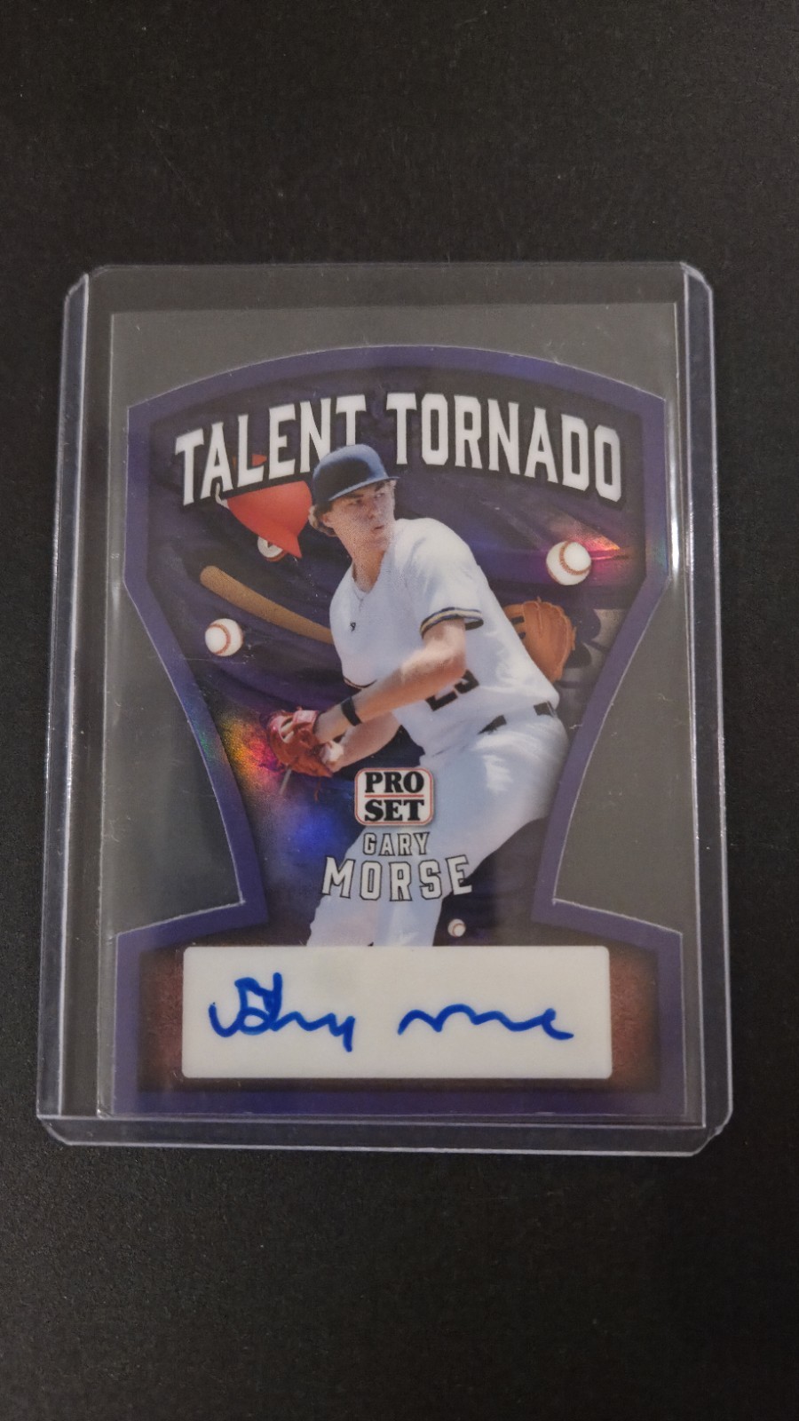 2026 Leaf Pro Set Baseball Gary Morse Die Cut Talent Tornado #8/8 Tennessee Auto