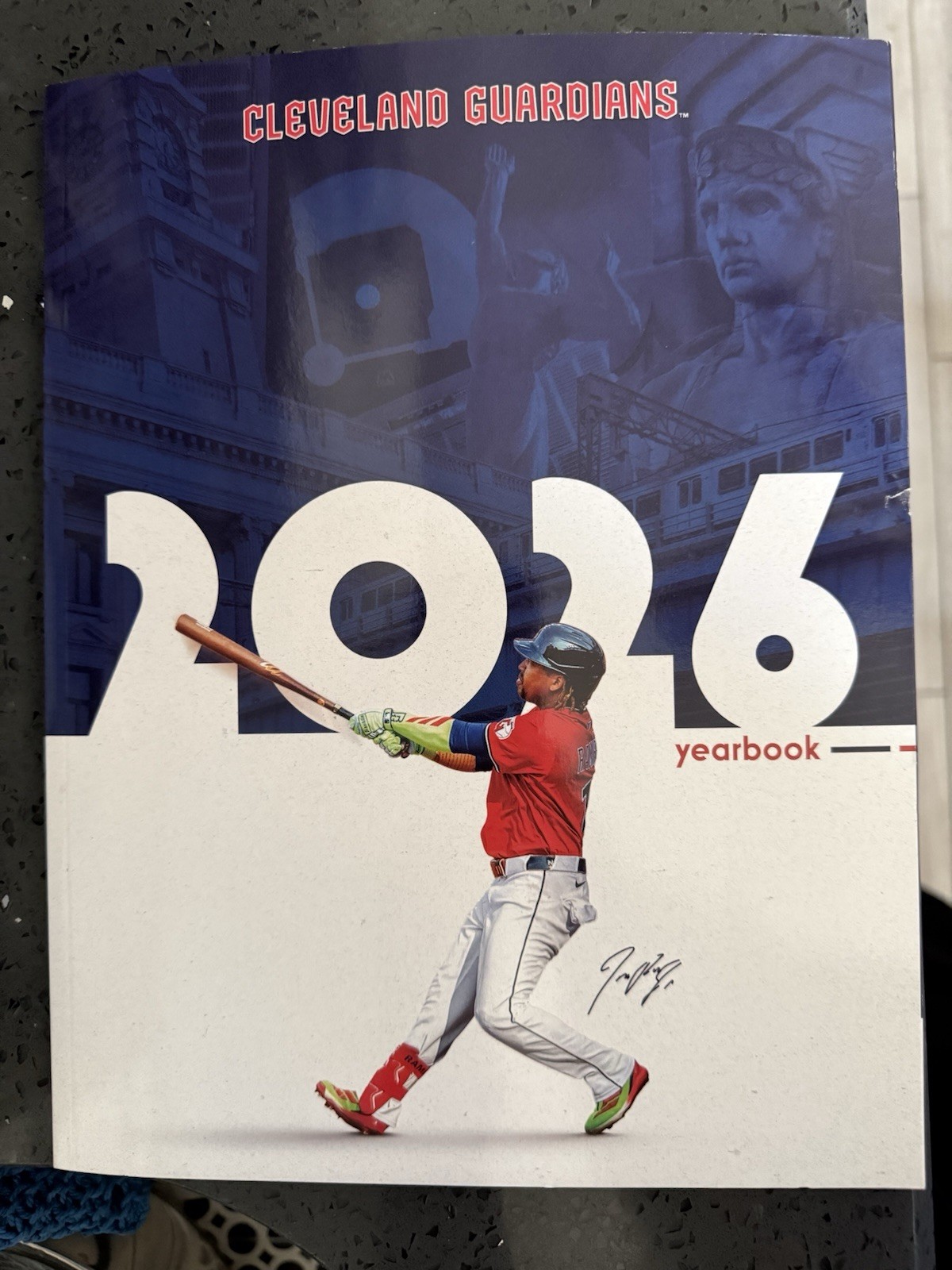 Cleveland Guardians Official Yearbook for 2026 Season MLB Baseball