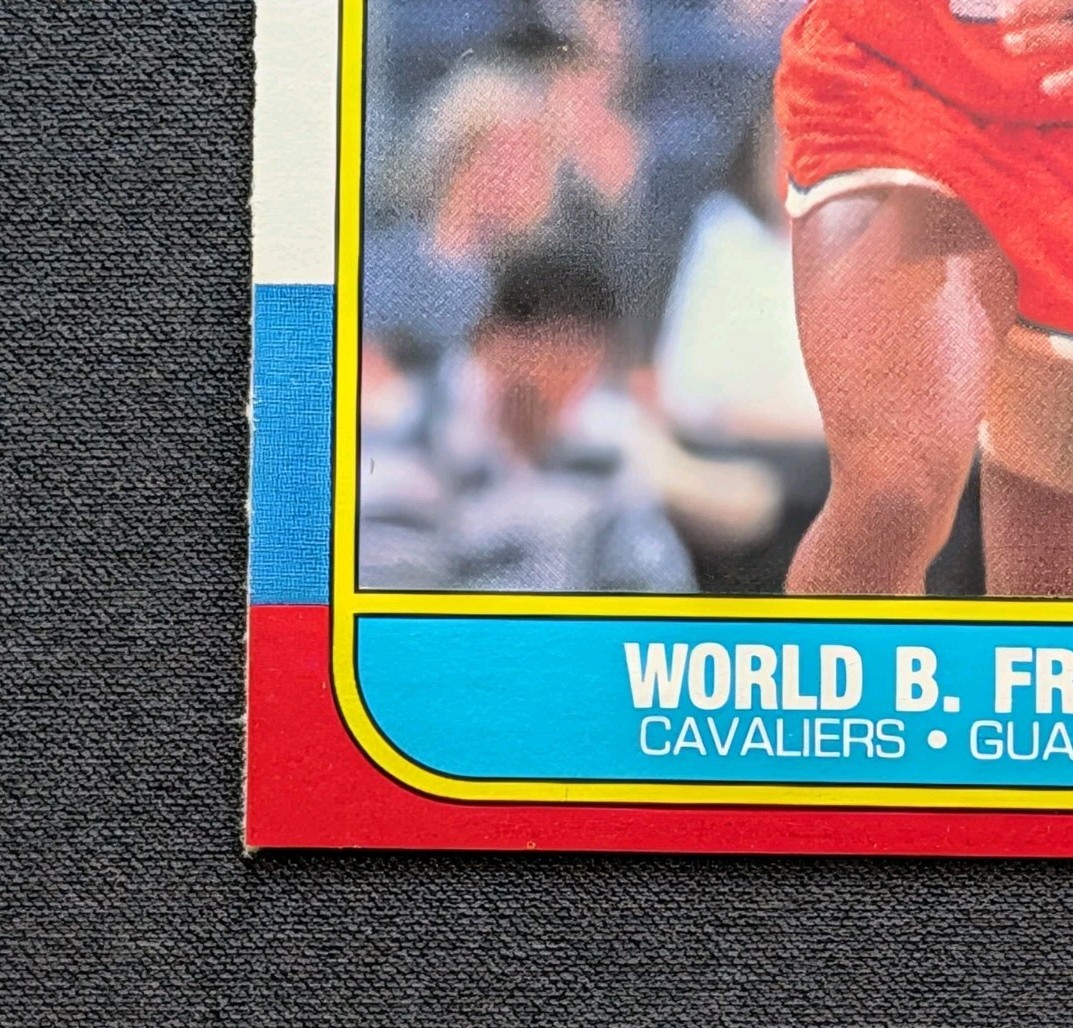 1986-87 Fleer Set-Break # 35 World B. Free NR-MINT