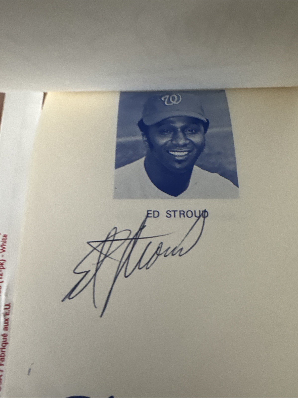 1970 Washington Senators Note Pad 20 AUTOGRAPHS John Roseboro Aurelio Rodriguez