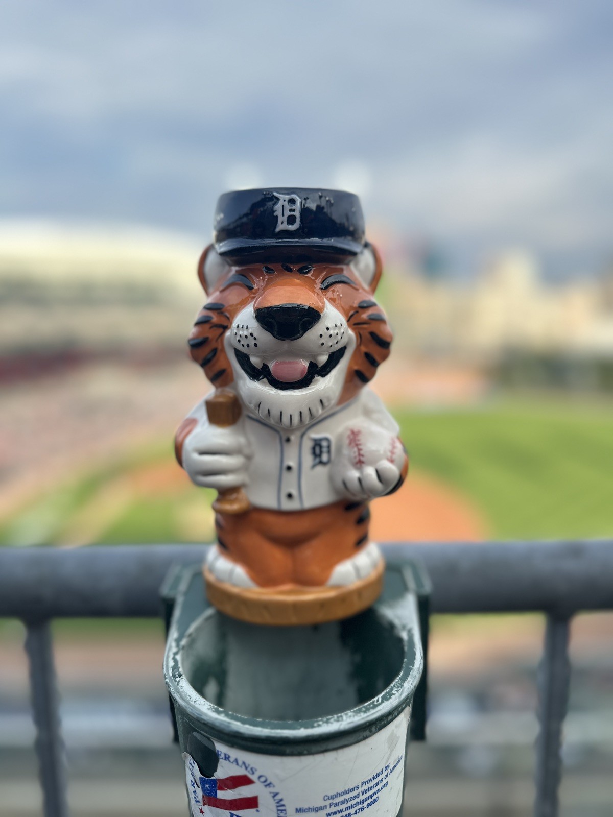 Detroit Tigers Paws Tiki Mug 2026 SGA 6/26/26 NEW ships Tomorrow