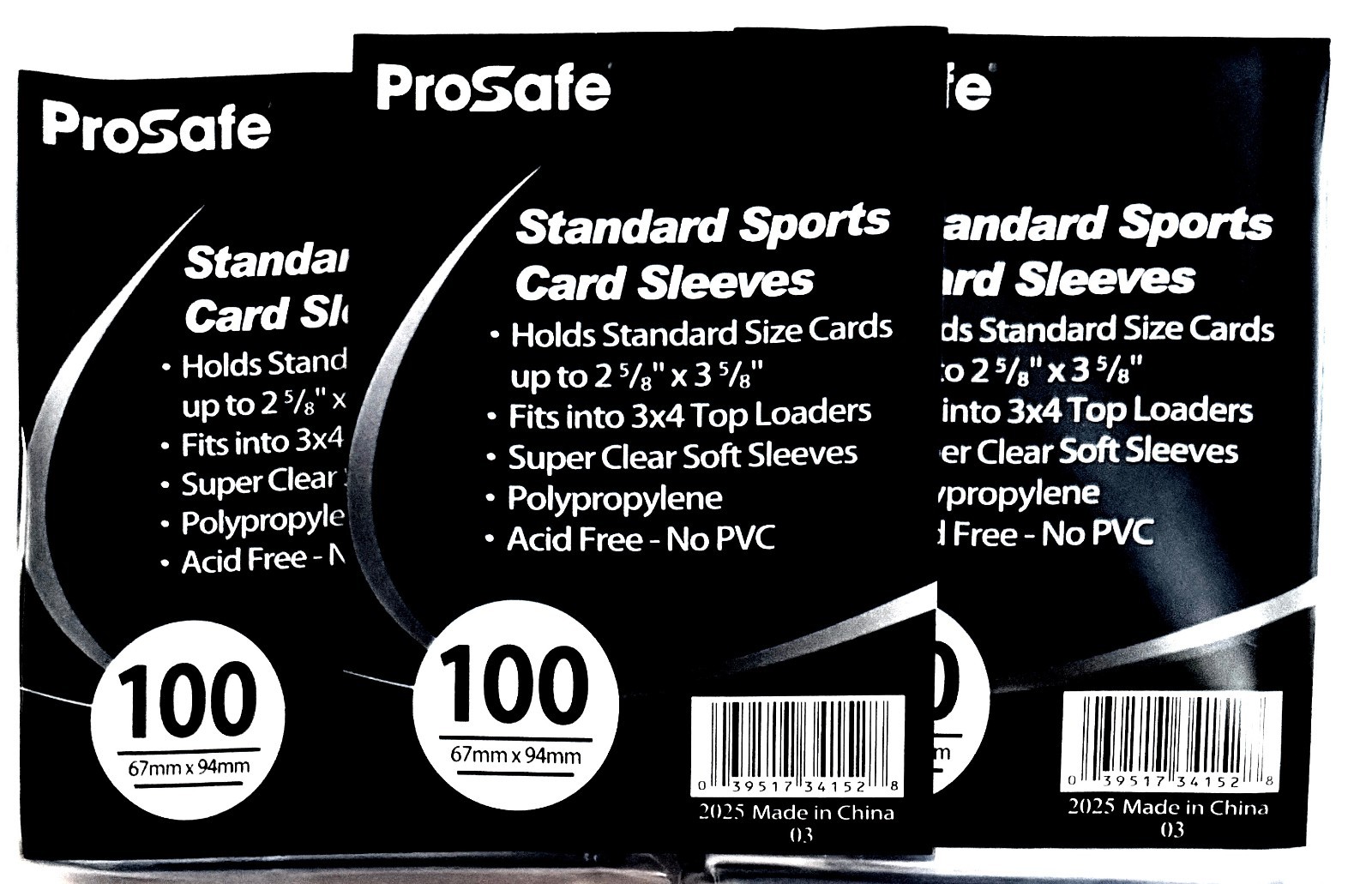 1000 Clear Soft Penny Trading Card Sleeves – 1000 Standard Size Card Sleeves