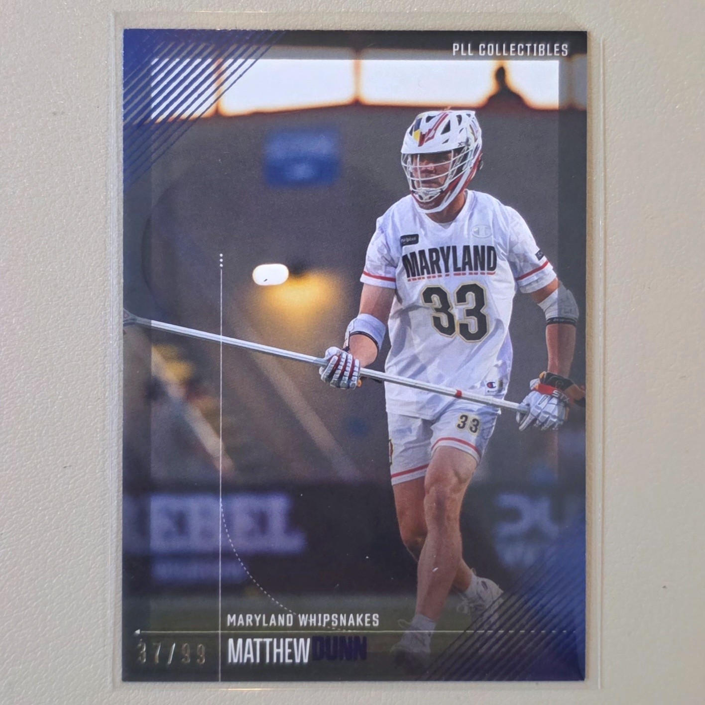 2026 PLL Fieldside II Matthew Dunn #70 Blue Parallel /99