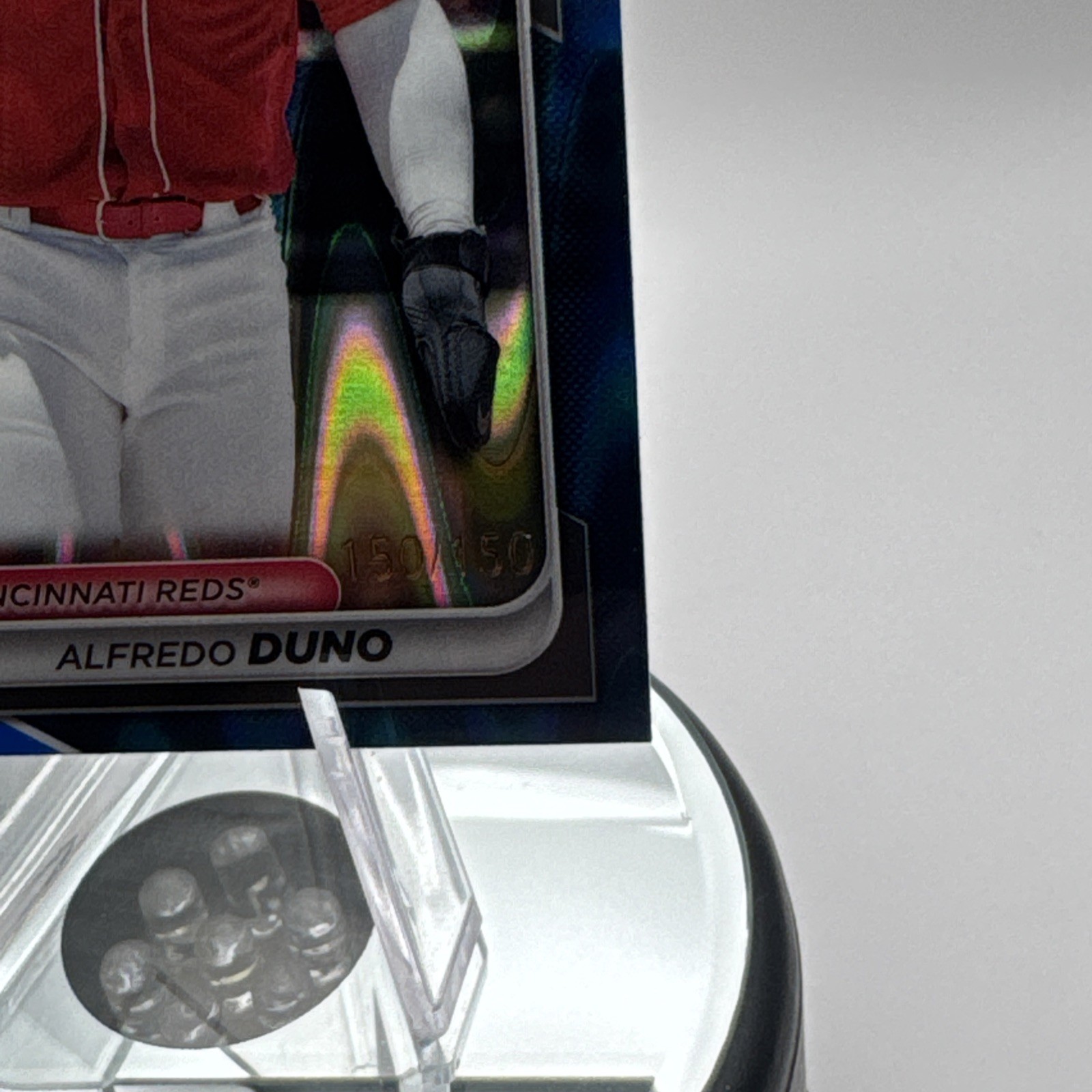 2024 Bowman – Chrome Prospects Alfredo Duno #BCP-51 Blue RayWave Refractor /150
