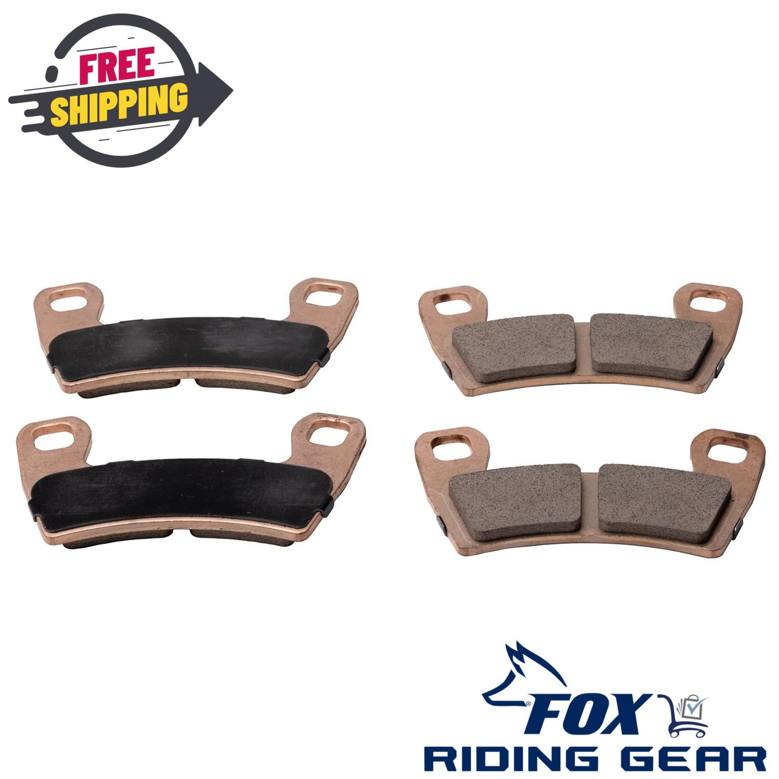 Polaris Dual Bore Compact Brake Pad Kit 2206025 Set of 2 Pads 1.188
