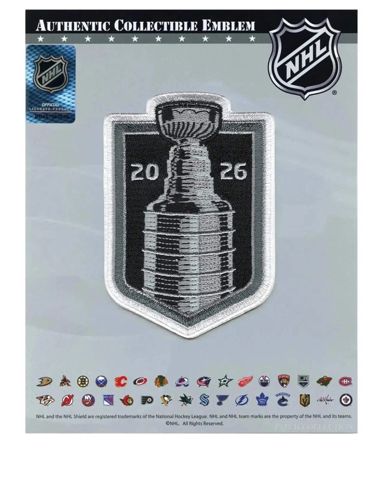2026 NHL Stanley Cup Final Jersey Patch