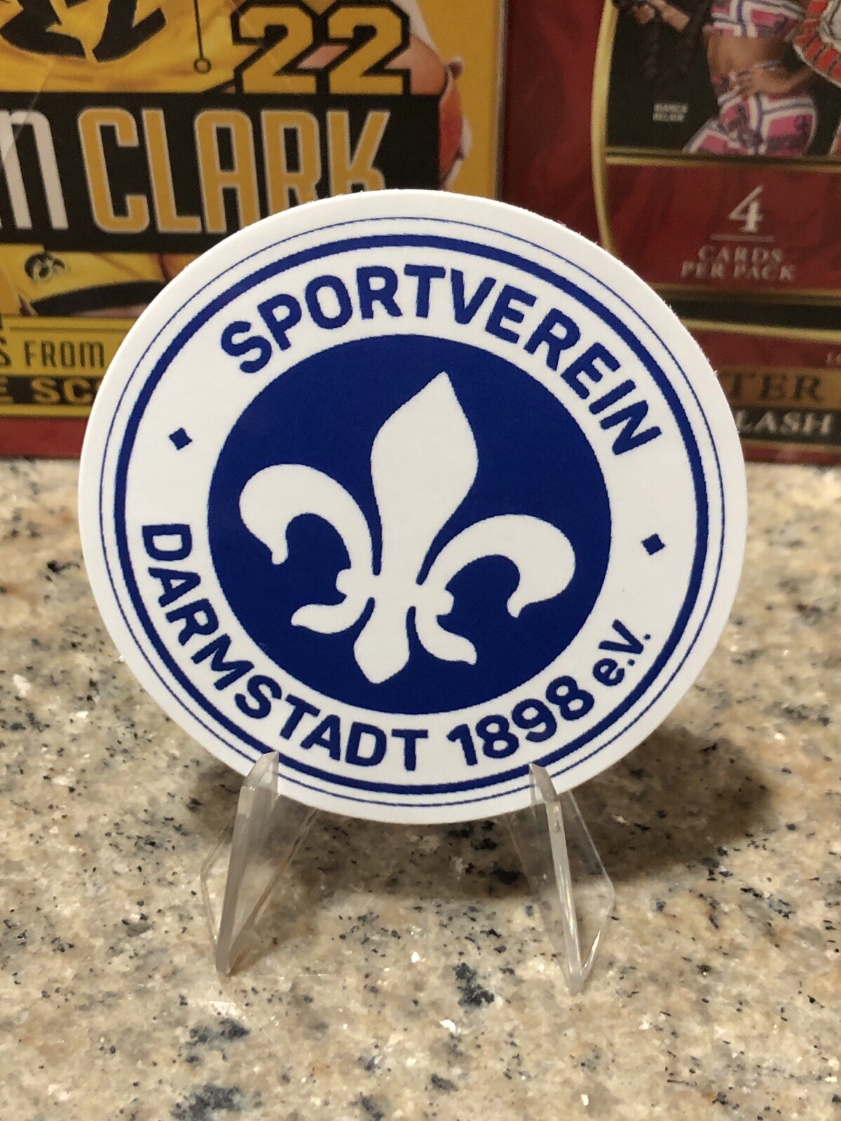 SV Darmstadt 98 Sportverein Soccer Team Logo Germany 2.5in Decal Sticker