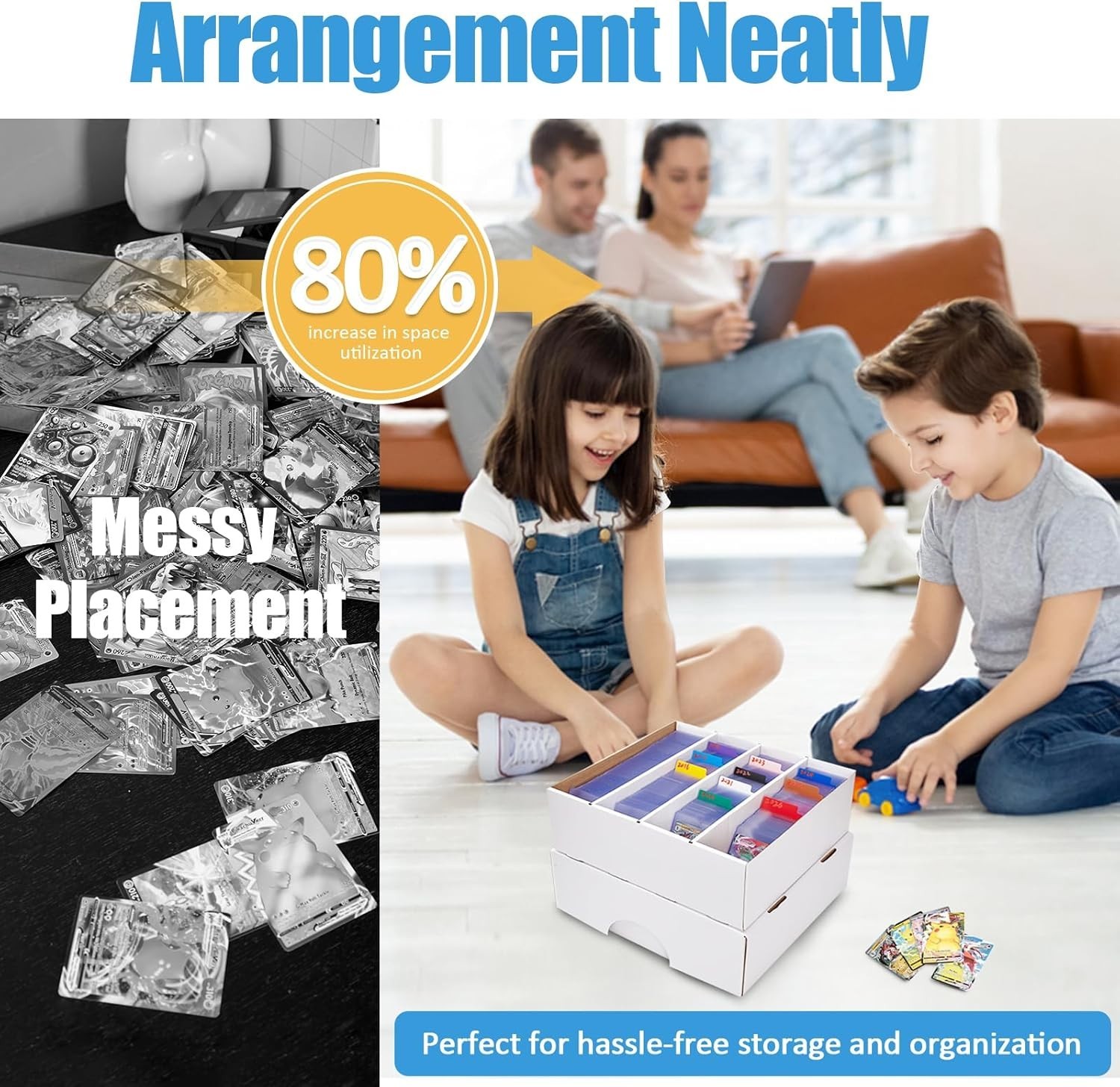 Large Capacity Cardboard Card Boxes