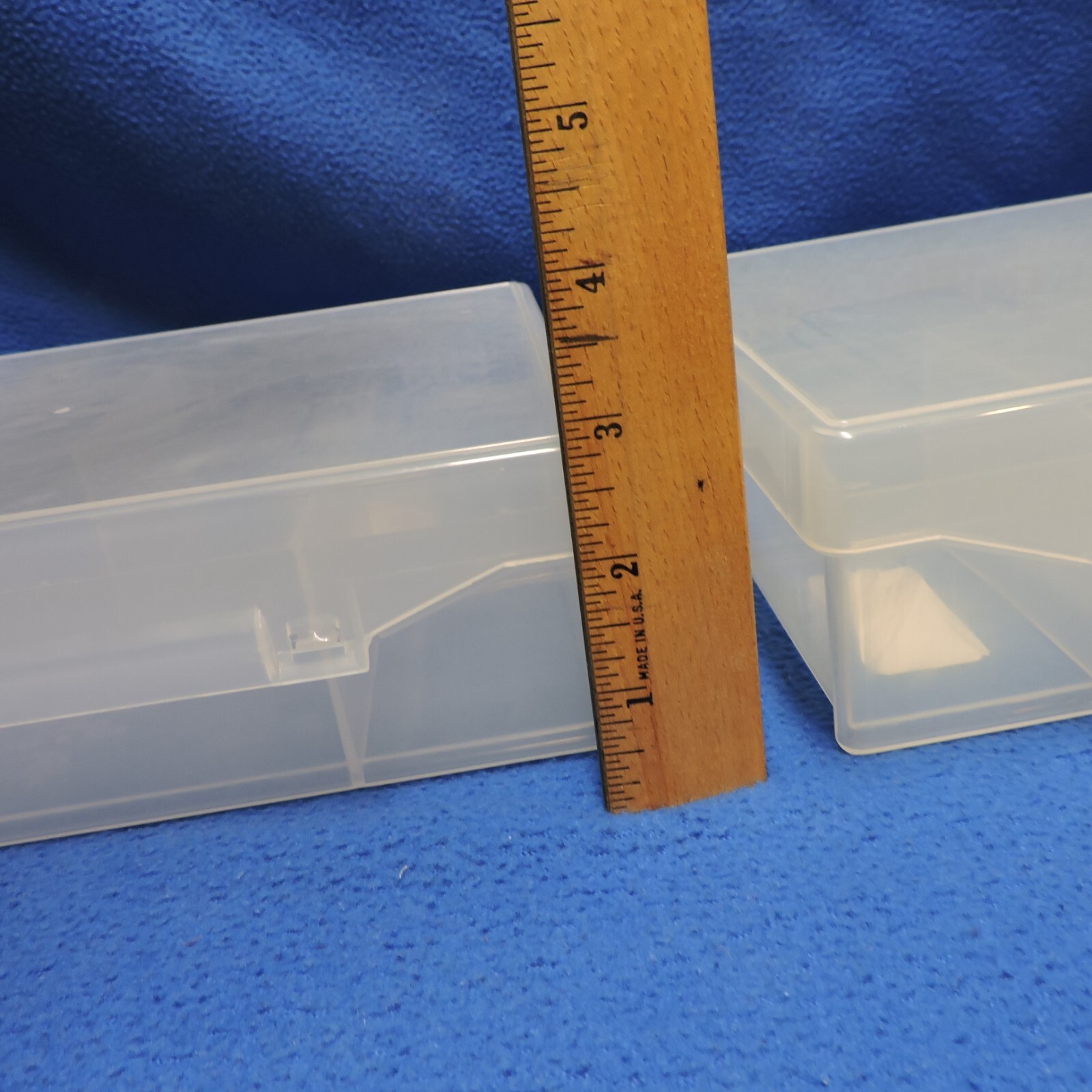 2 X Jammers Plastic Card Storage Trading Card Case Boxes hold 1100 ea Plano 5305
