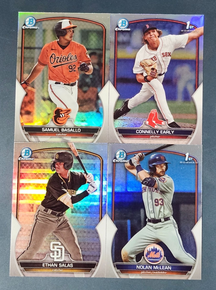 2023 Bowman Draft Chrome REFRACTORS You Pick – 2 Card Minimum