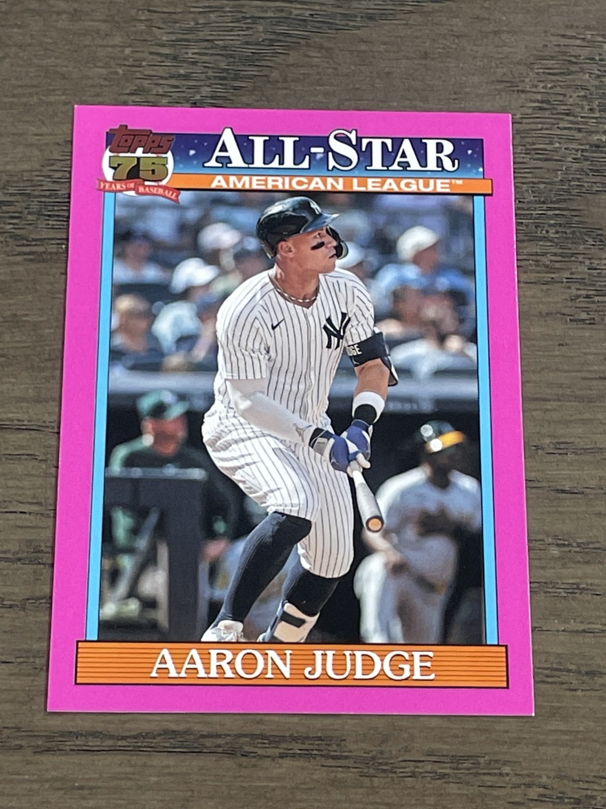 2026 Topps Pink 1991 Topps All-Star Aaron Judge #91AS-1 Yankees