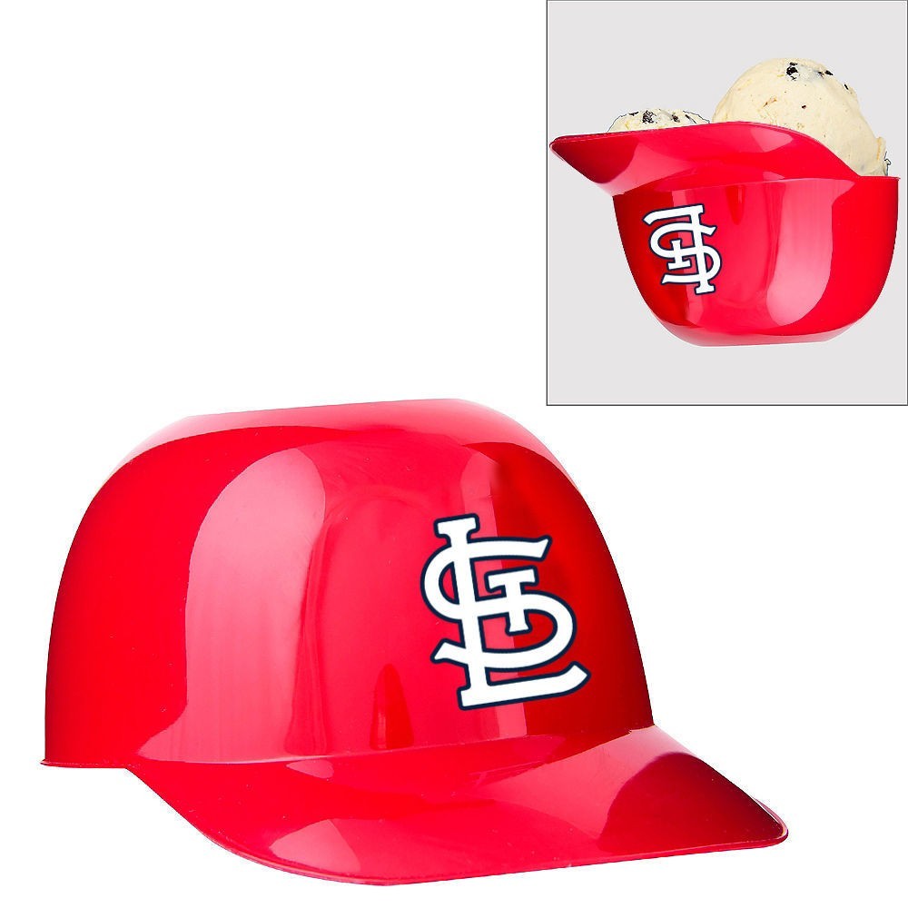 St. Louis Cardinals MLB Baseball 8oz Ice Cream Sundae Helmet Snack Bowl Cup NEW