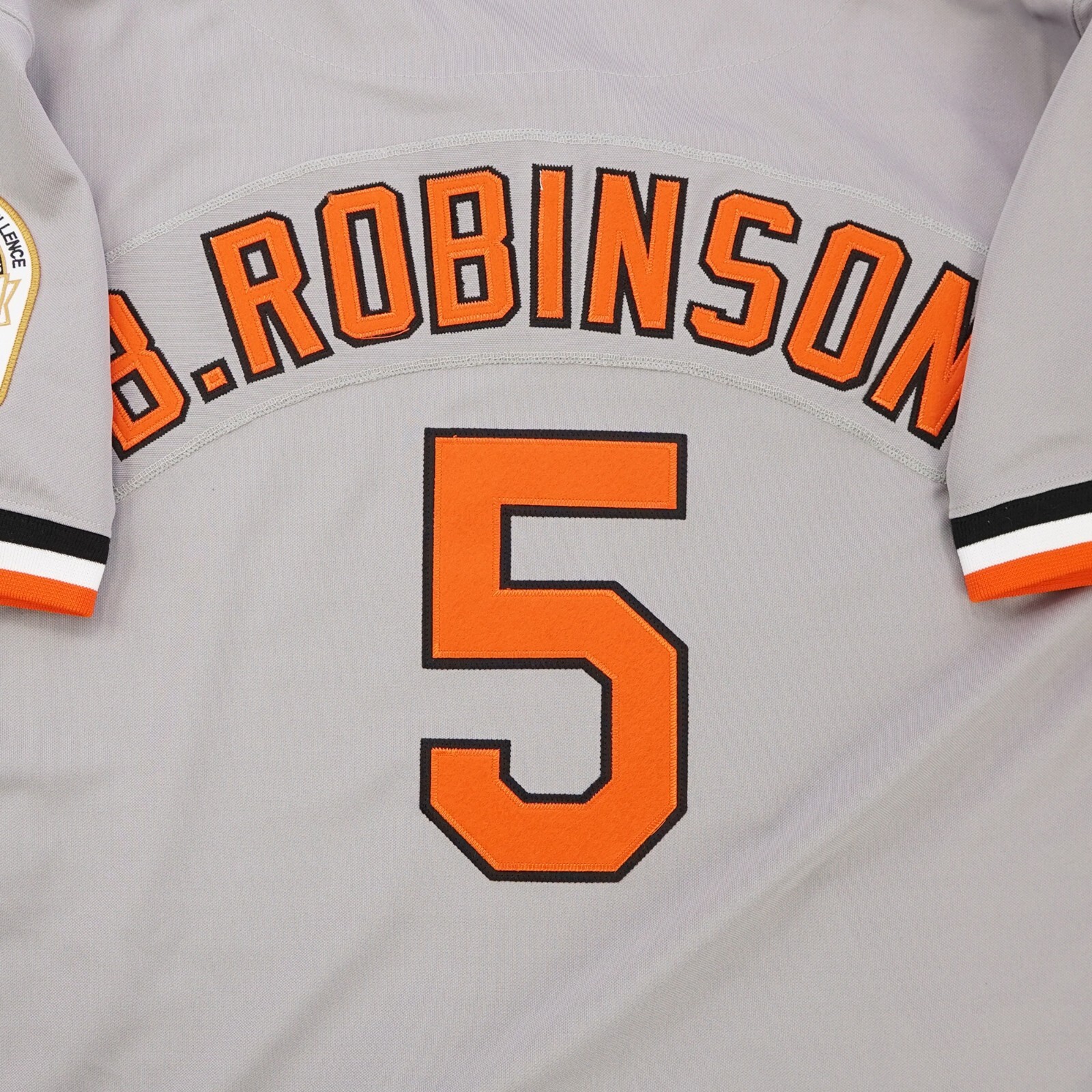 Brooks Robinson Baltimore Orioles 1984 Cooperstown Grey 30th Anniv. Men’s Jersey