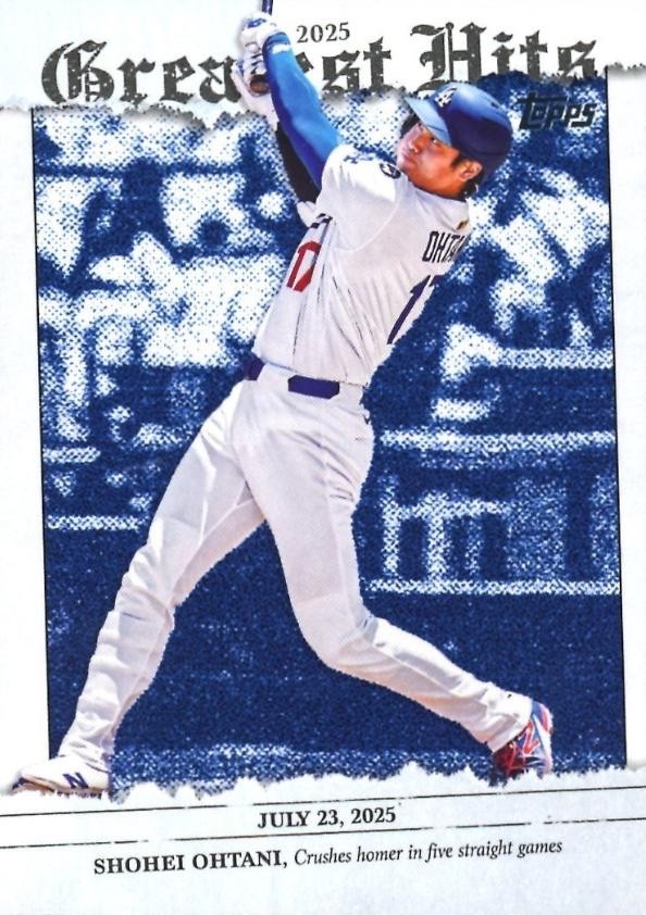2026 Topps Series 1 Greatest Hits Inserts Complete Your Set