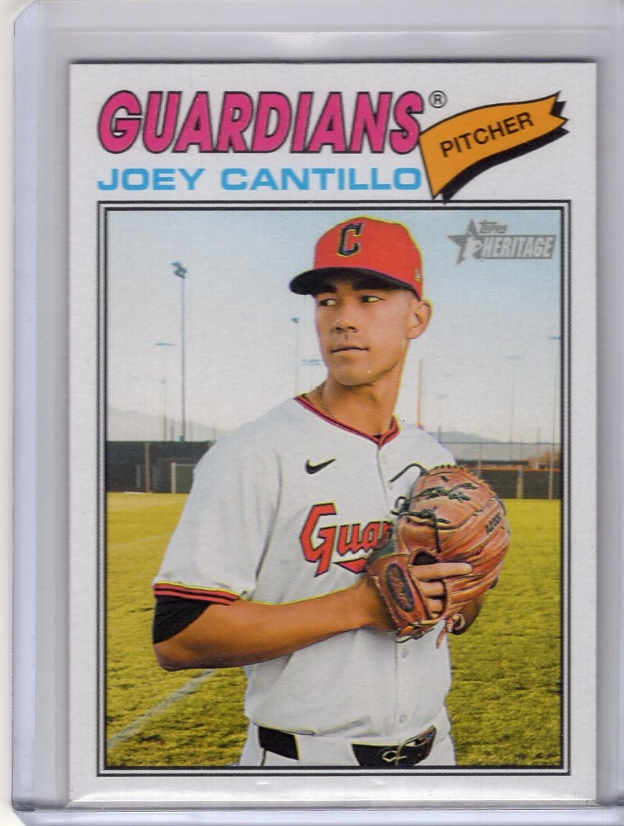 JOEY CANTILLO 2026 Topps Heritage SP – SHORTPRINT – #251 – GUARDIANS