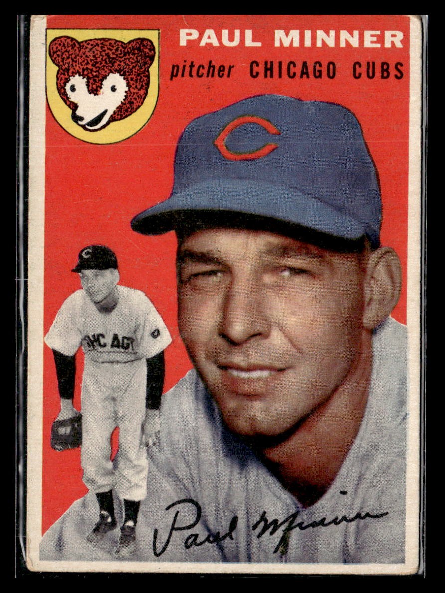 1954 Topps #28 Paul Minner