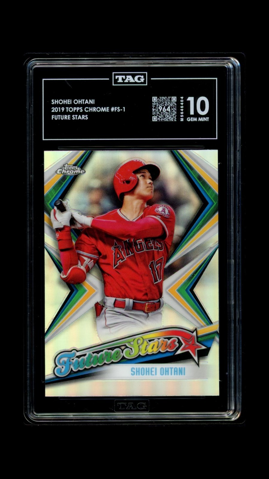 2019 Topps Chrome – Future Stars Shohei Ohtani #FS-1 – TAG 10 GEM MINT