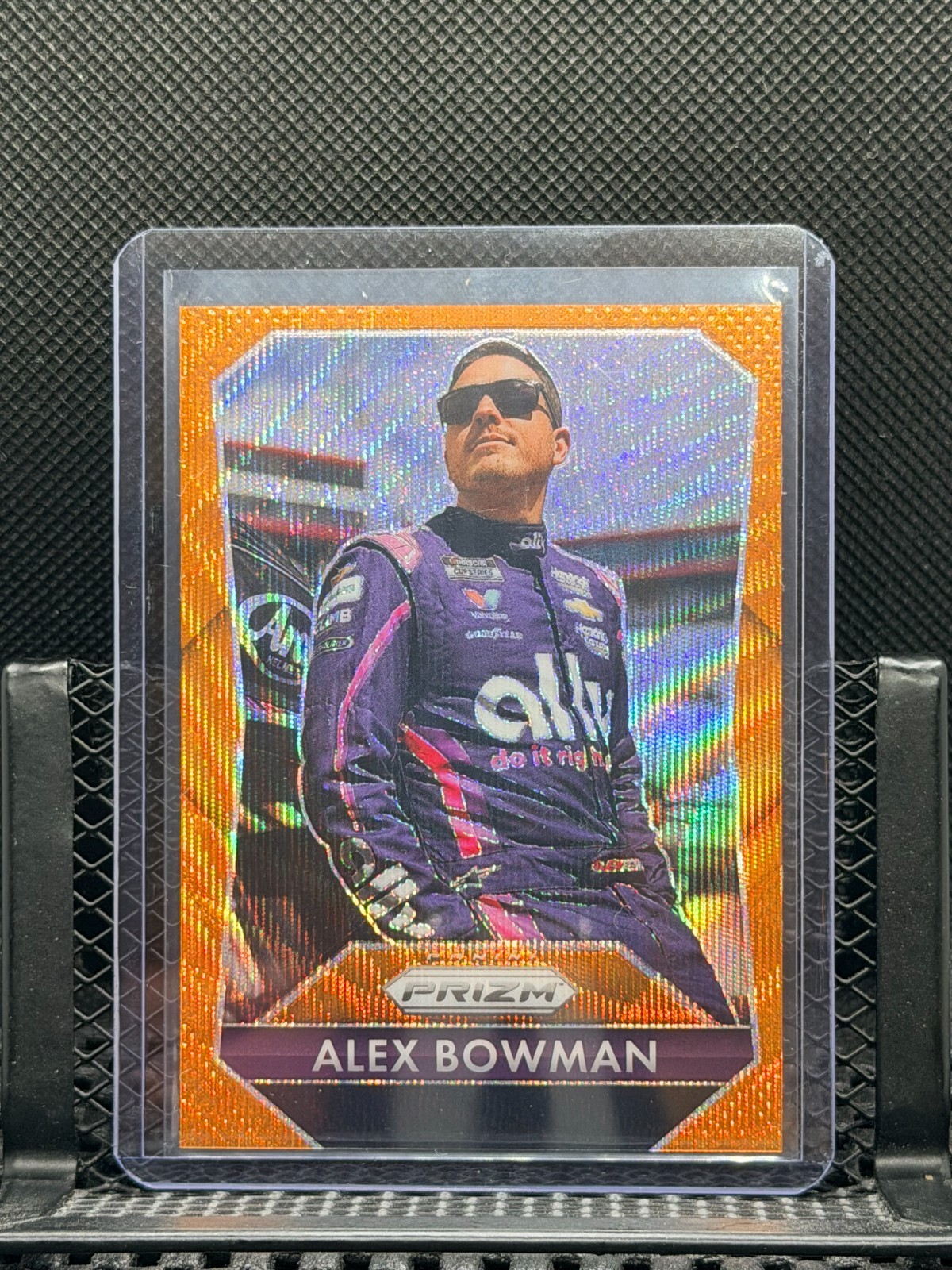 Alex Bowman 2025 Prizm Racing – Orange Wave #60/125 – #193 Throwback