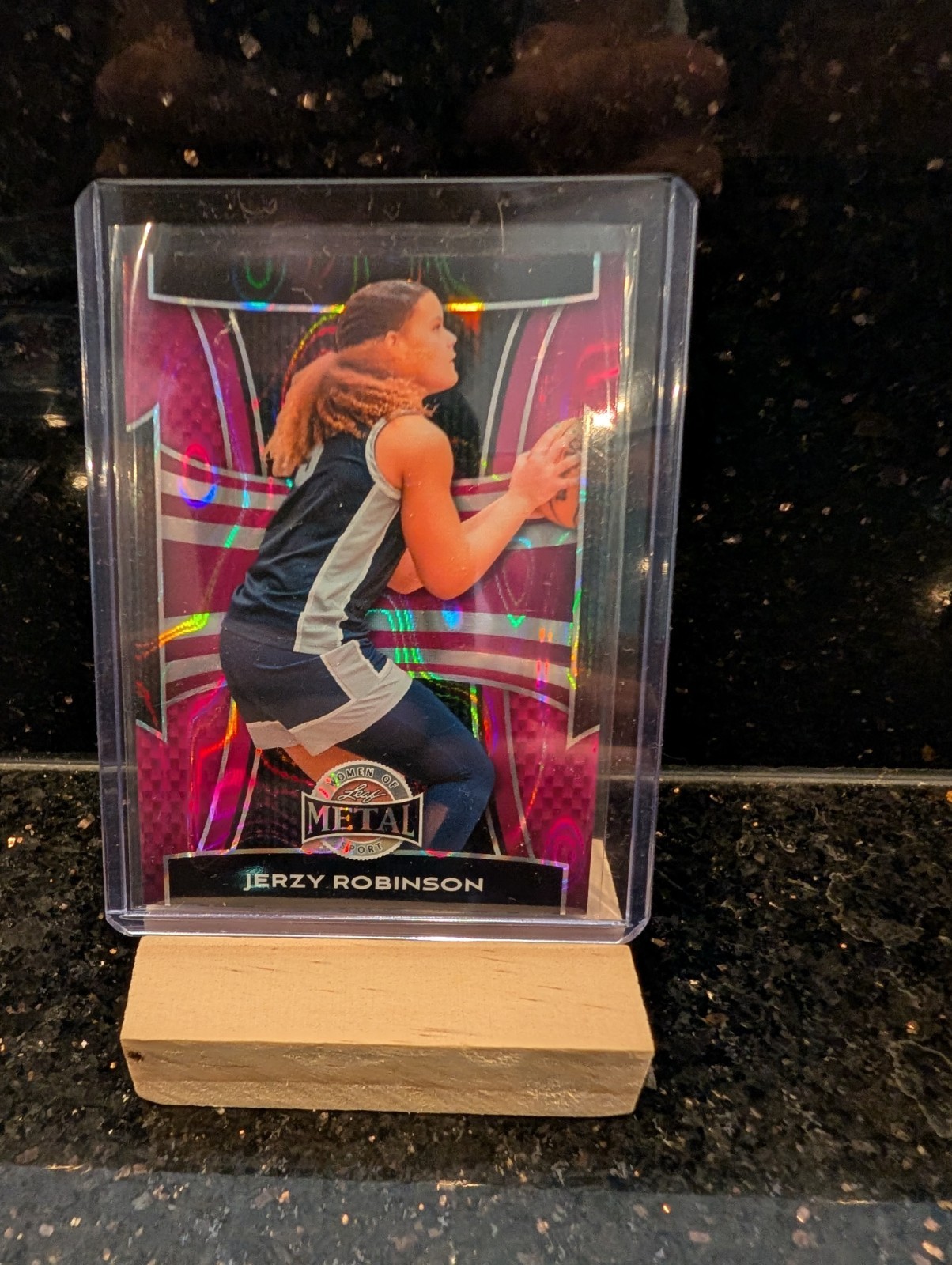 Jerzy Robinson Women Of Sport 1/1 Non auto Pink Wave South Carolina #1 Recruit!!