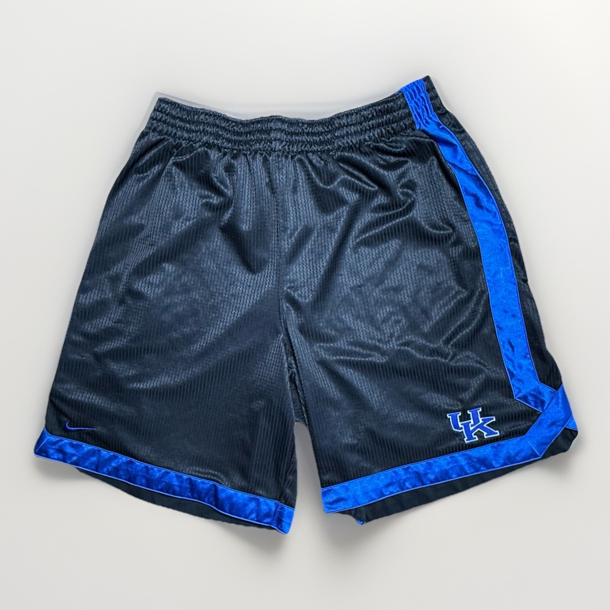 Nike Kentucky Wildcats Basketball Blue Authentic Shorts Mens Size XL