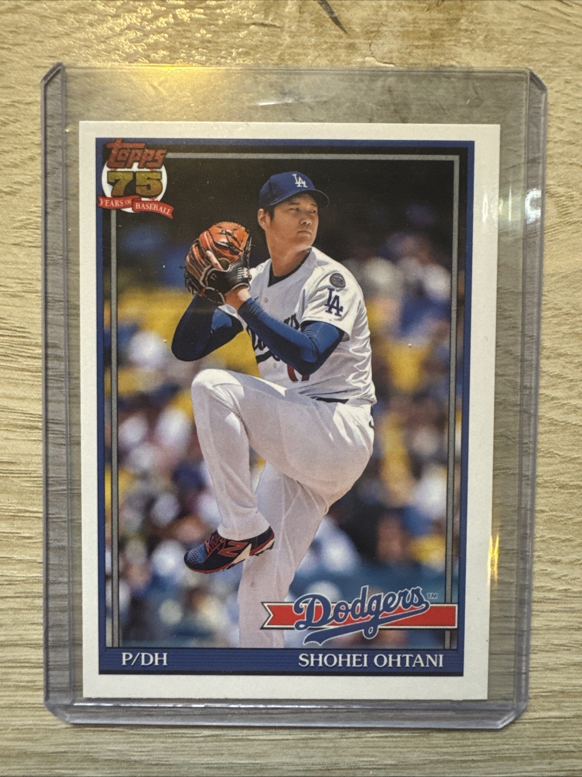 2026 Topps Series 1 MLB 75 Year Anniversary Shohei Ohtani LA Dodgers T91-100