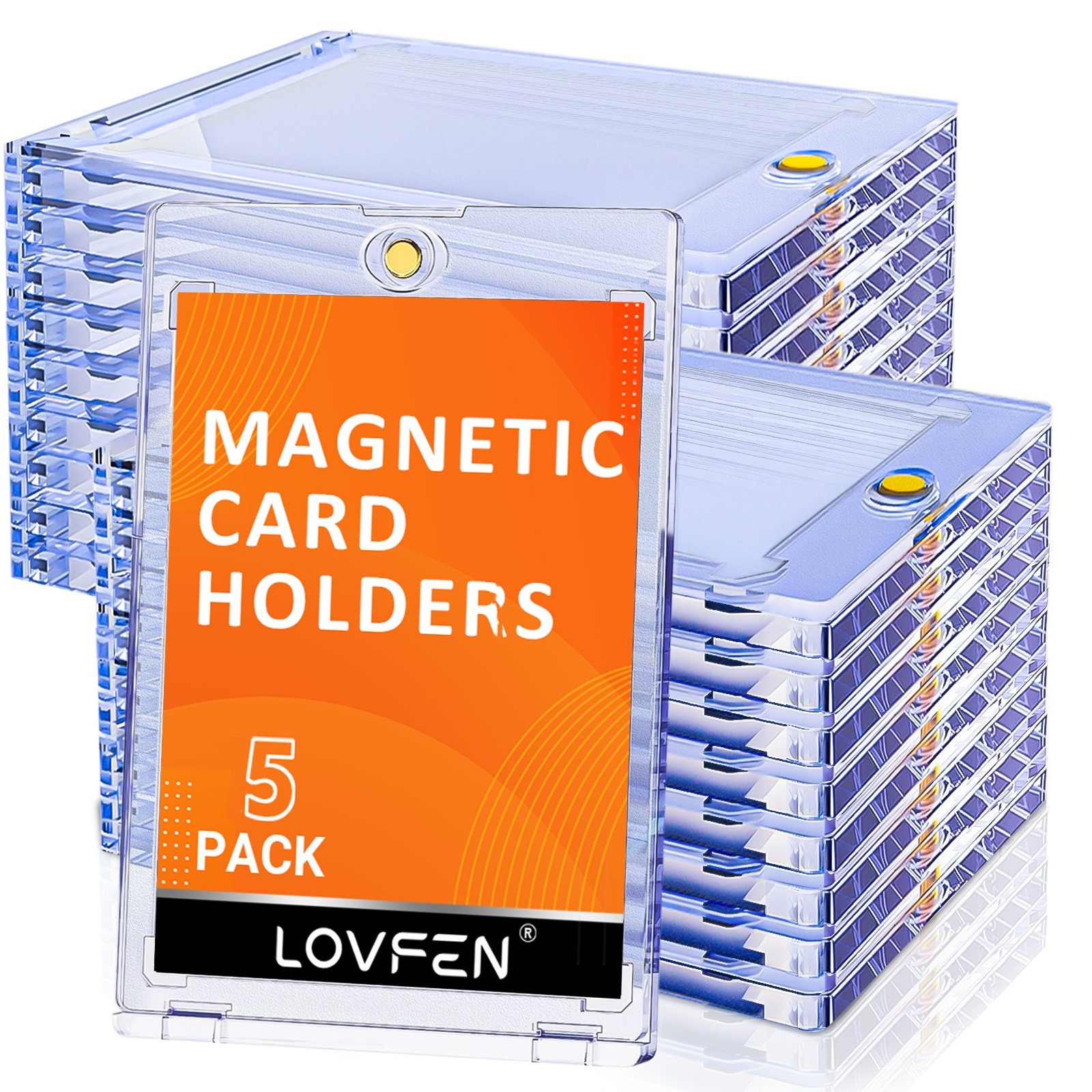 5/25/50/100/200 Pack 35PT ONE-TOUCH Magnetic Holder UV Protection Trading Card