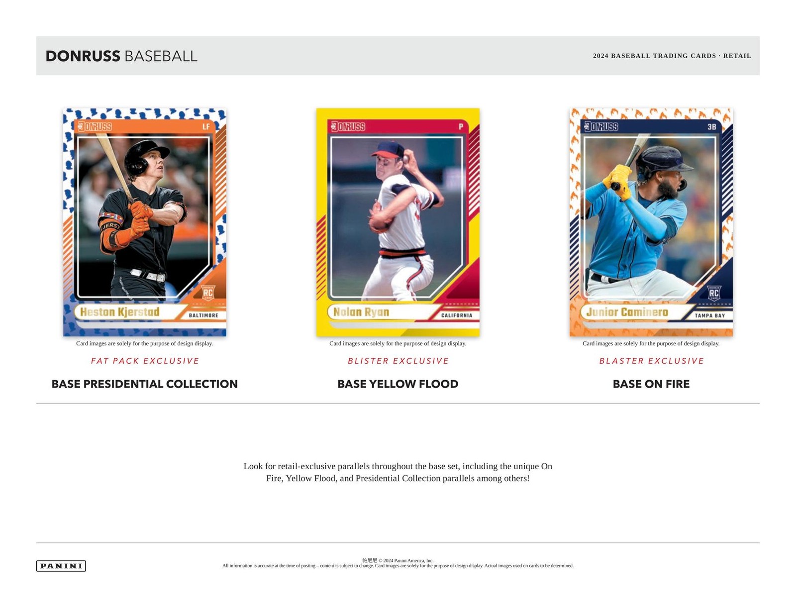 2024 PANINI DONRUSS BASEBALL MEGA BOX