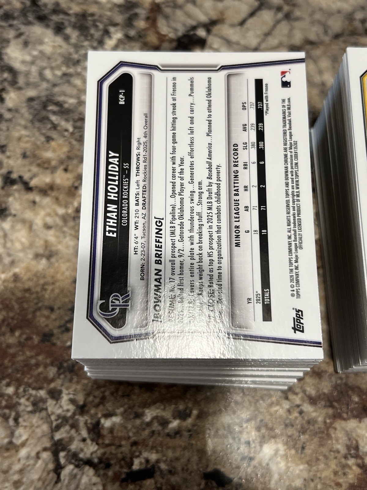 2026 Bowman Chrome Complete Set – BCP 1 – BCP 150 **ALL 150 Base Chromes**