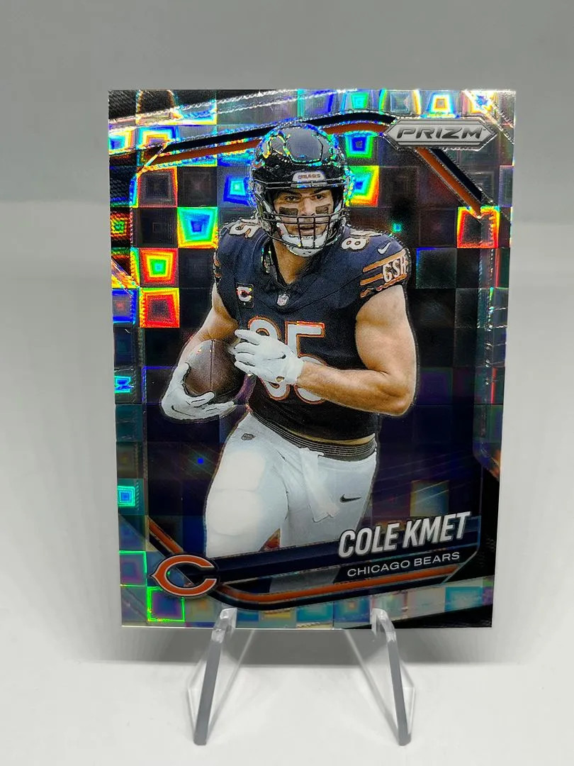 Cole Kmet 2025 Panini Prizm Pandora /400 Card #112 Bears