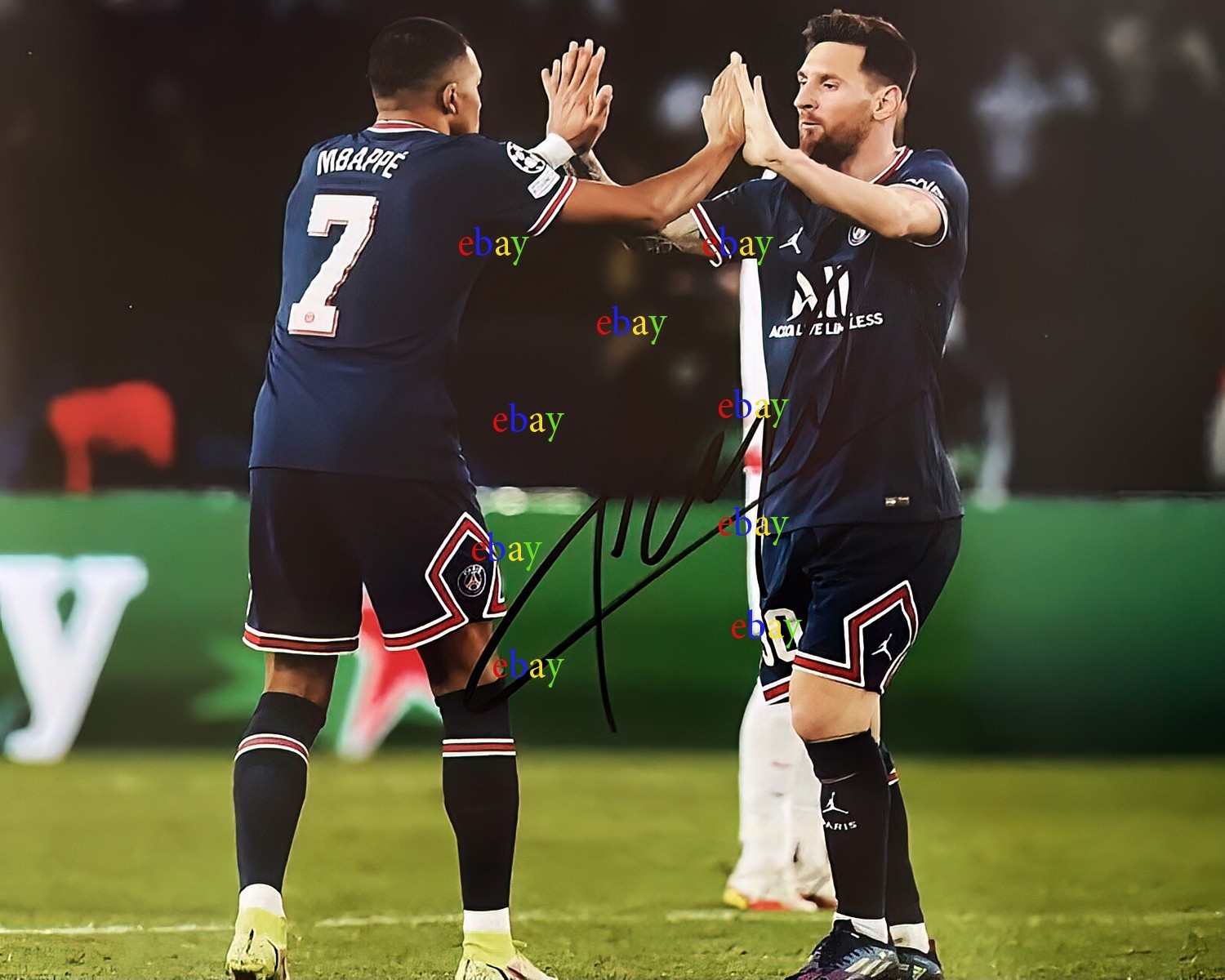 Kylian Mbappé Soccer Footballer Signed Autographed 8×10 photo Reprint