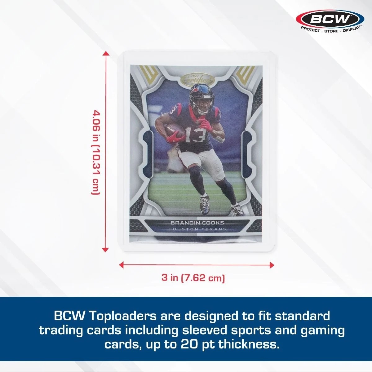 BCW Regular Toploaders 3×4 Top Loaders Standard Cards U Pick 25 50 100 200 1000
